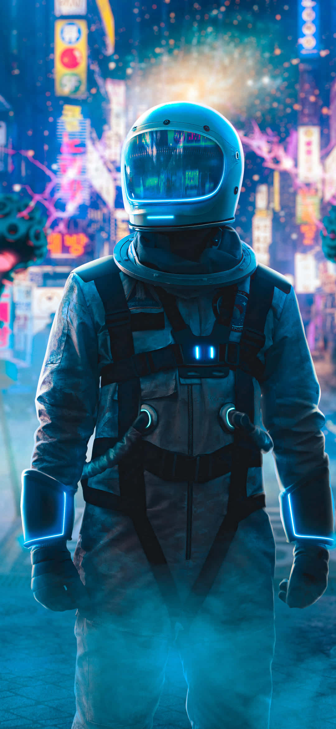 Cool Astronaut Profile Picture Hình nền