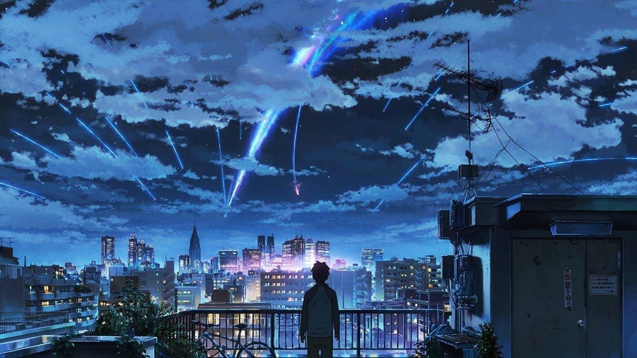Cover Anime Your Name Phong Cách Lo Fi Hình nền