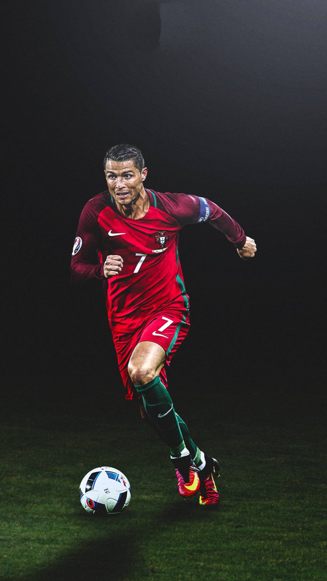 CR7 Cristiano Ronaldo đang chạy Hình nền