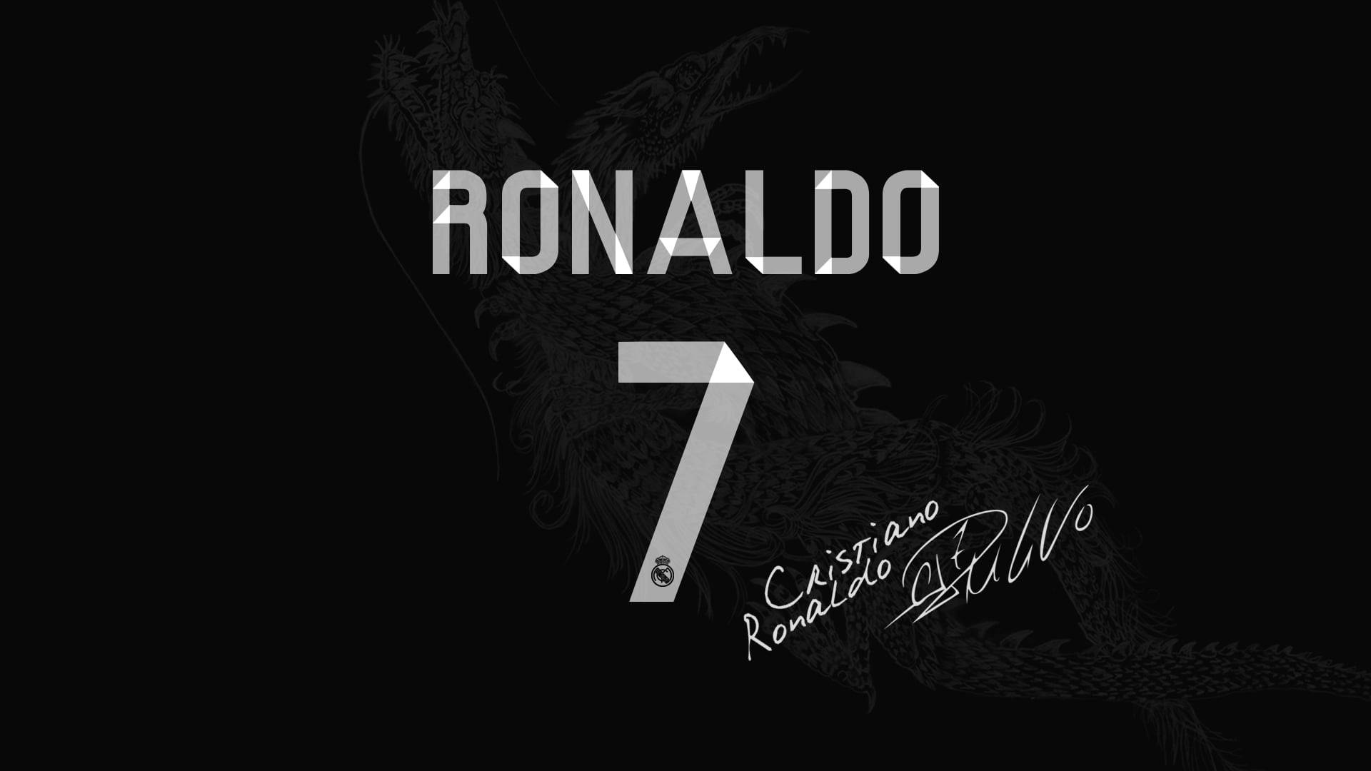 CR7 HD Họ, Số, Chữ Ký Hình nền