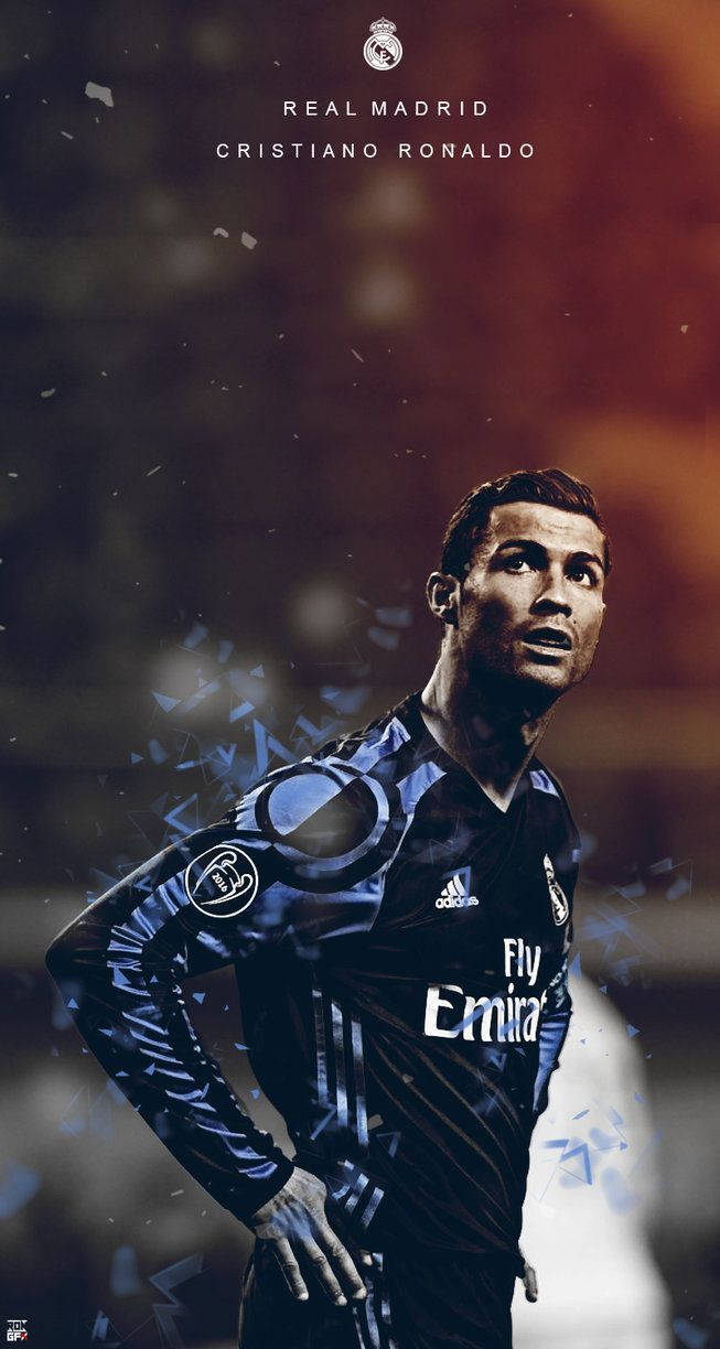 Hình nền Cristiano Ronaldo Real Madrid Huyền thoại.