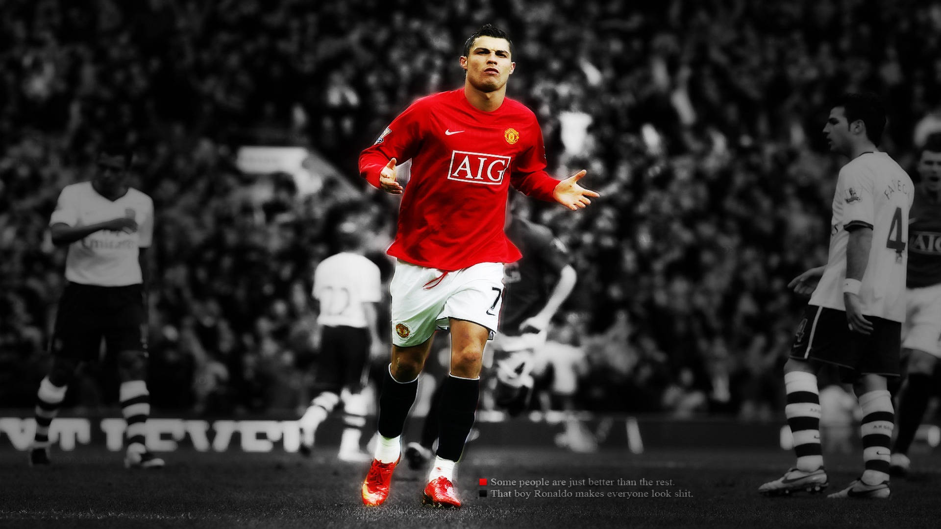 Hình nền Cristiano Ronaldo Manchester United.