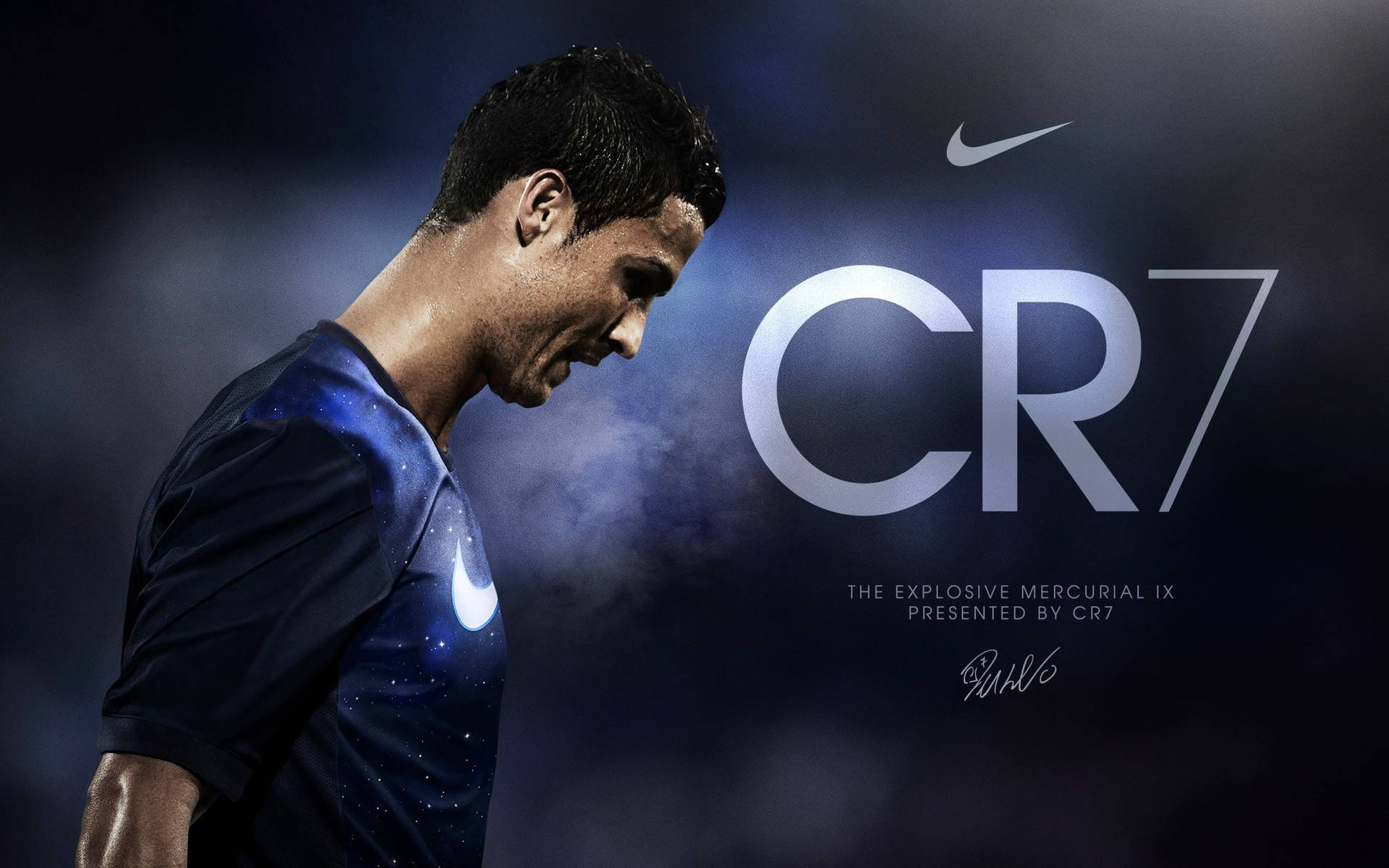 Hình nền Cristiano Ronaldo CR7 Nike.