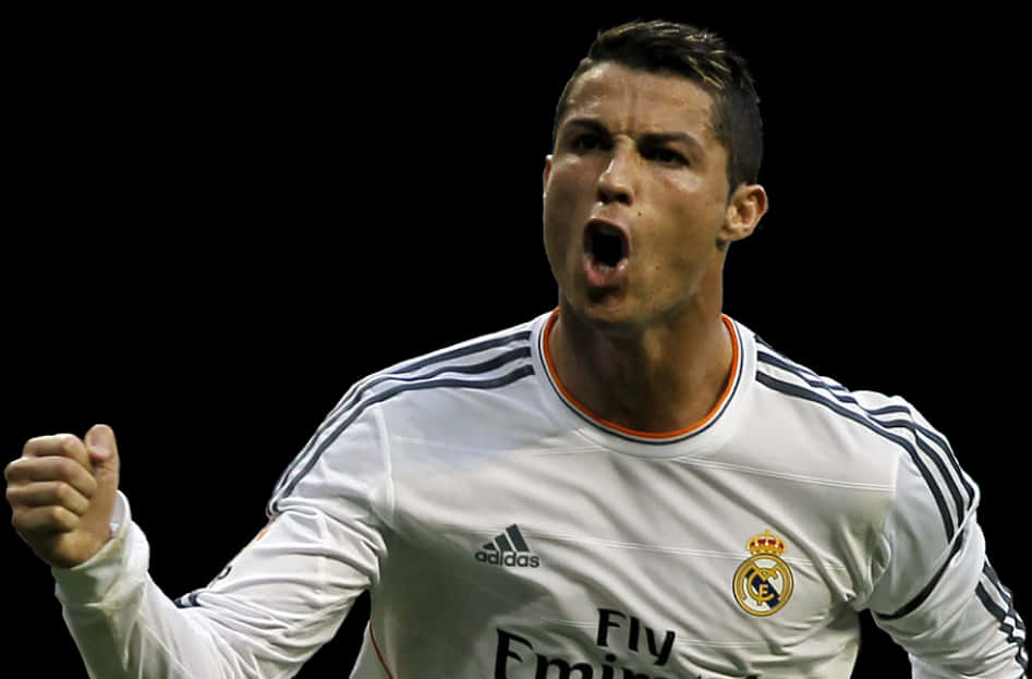 Cristiano Ronaldo Ăn Mừng Real Madrid Hình nền