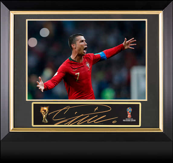Cristiano Ronaldo Bồ Đào Nha Ăn Mừng Khung Ảnh Hình nền