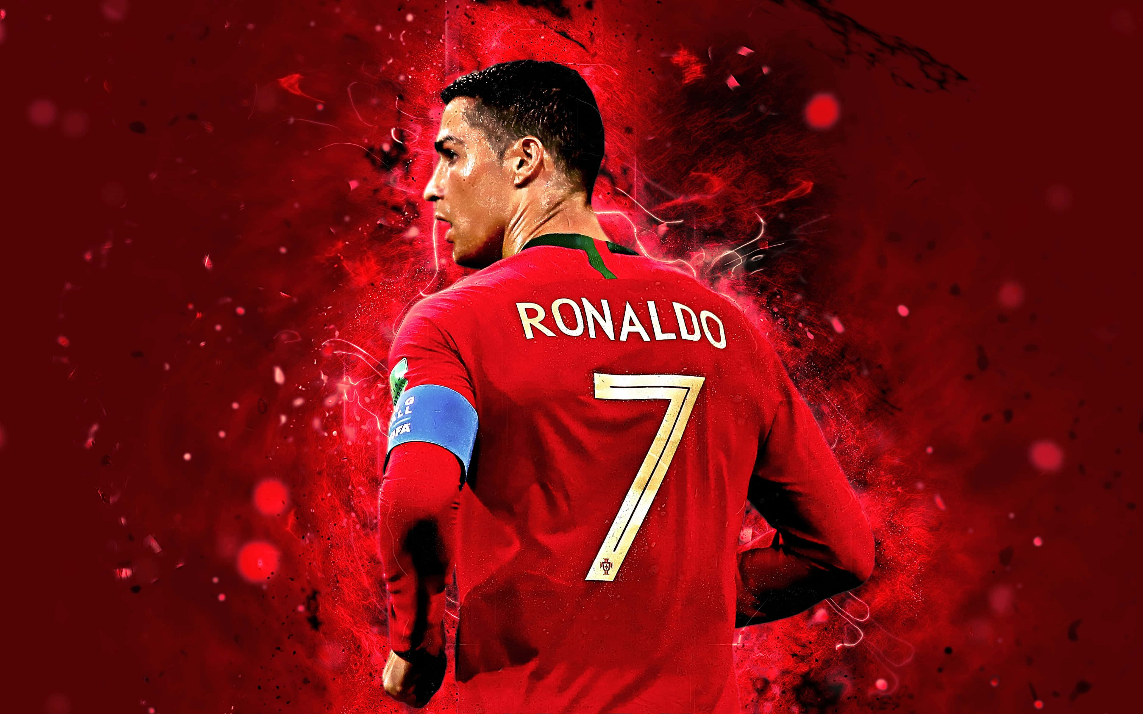 Cristiano Ronaldo, ngôi sao bóng đá của Bồ Đào Nha tại World Cup Hình nền