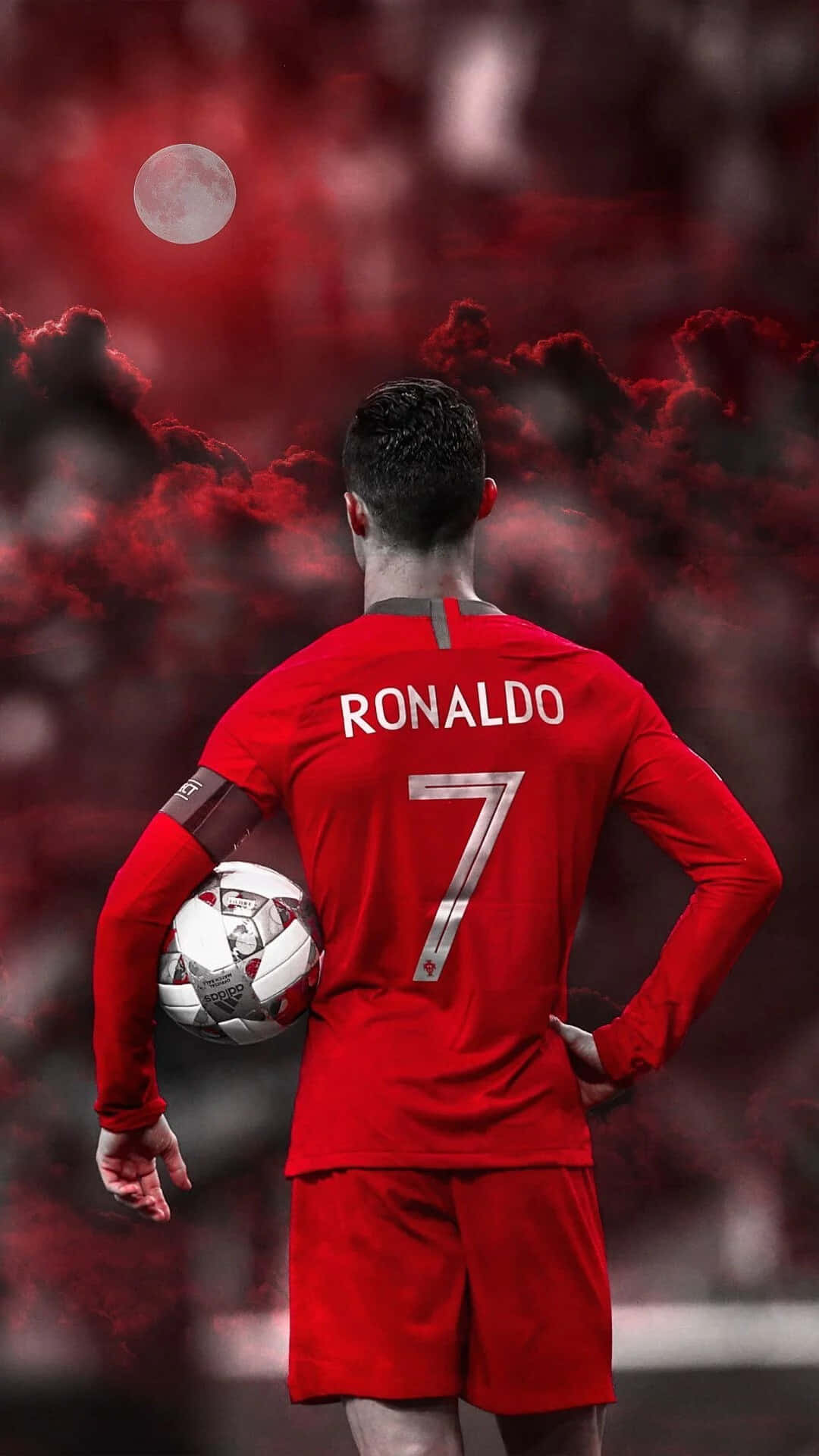 Cristiano Ronaldo trong trận đấu Hình nền