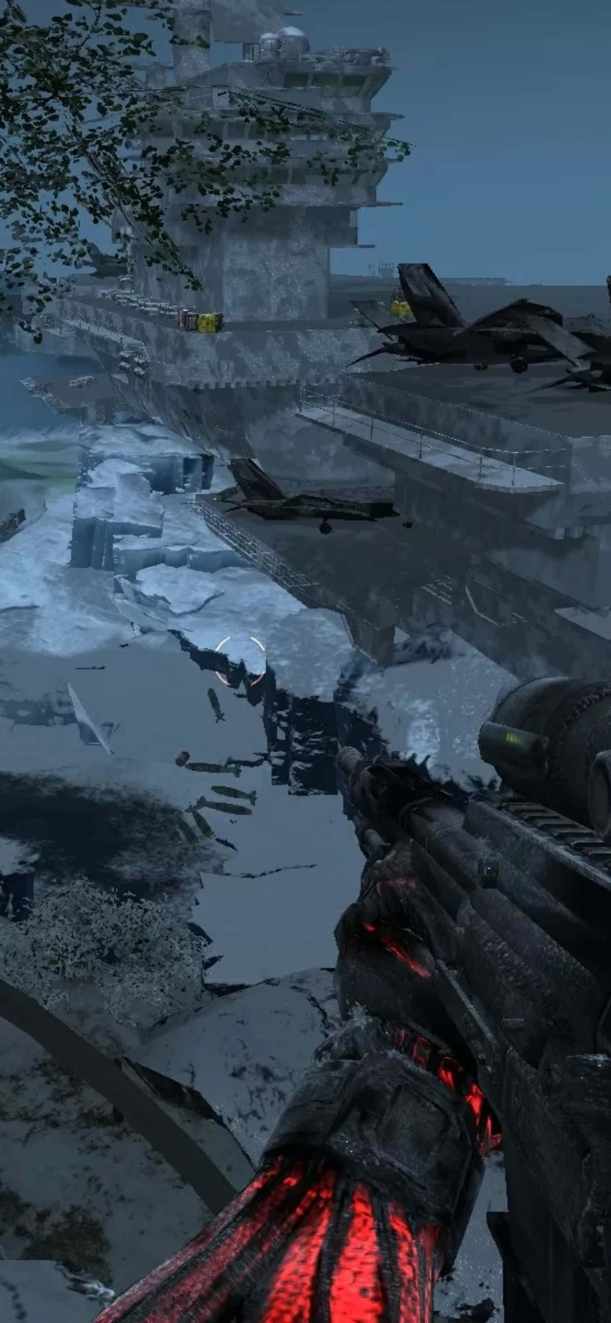 Crysis Warhead trên iPhone Xs Max Hình nền