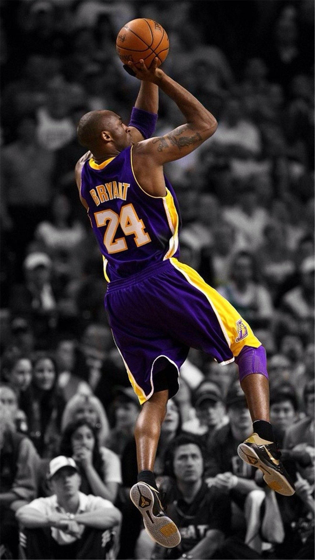 Cú Nhảy Huyền Thoại Kobe Bryant iPhone Hình nền