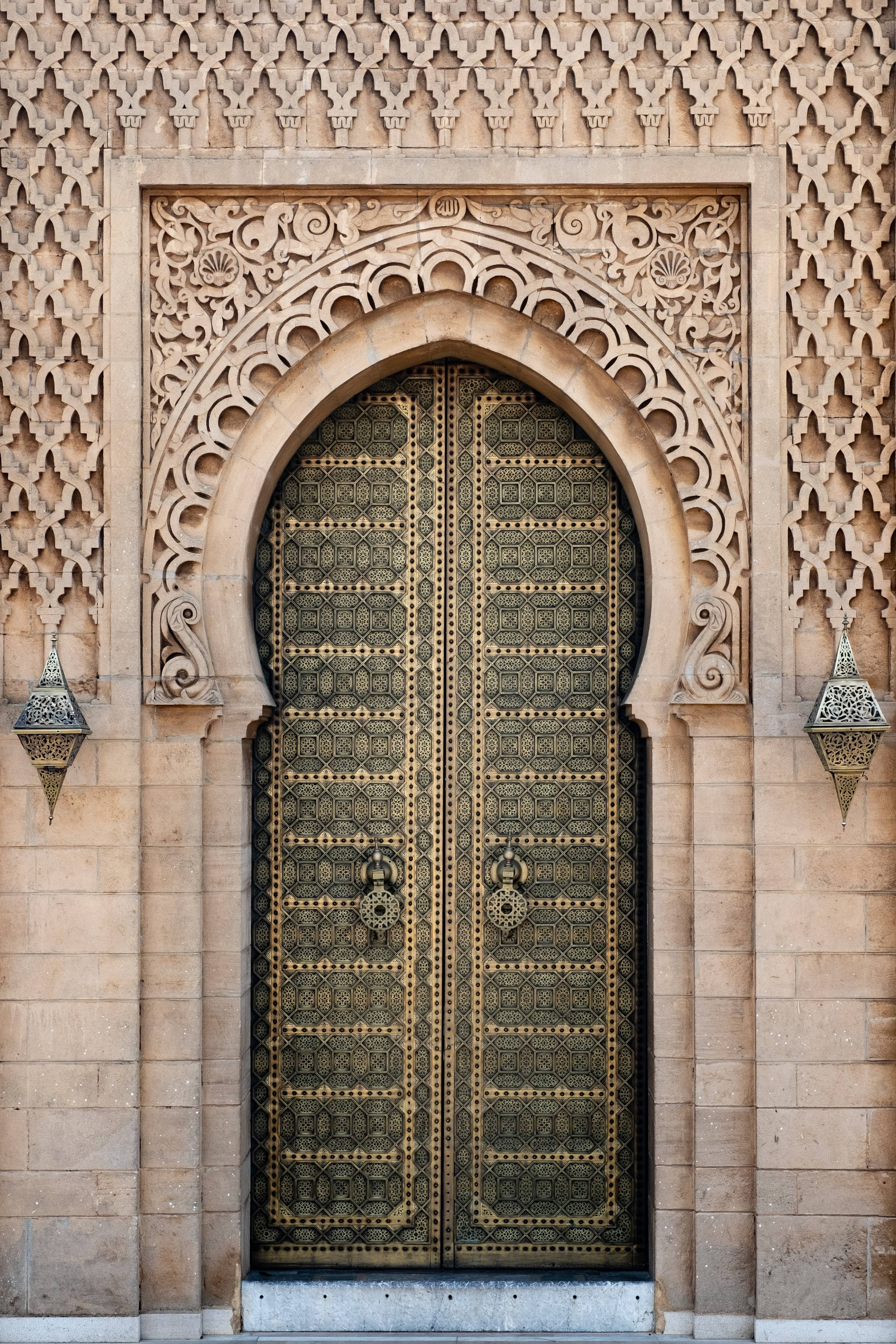 Cửa Đôi Phong Cách Maroc Thanh Lịch Hình nền
