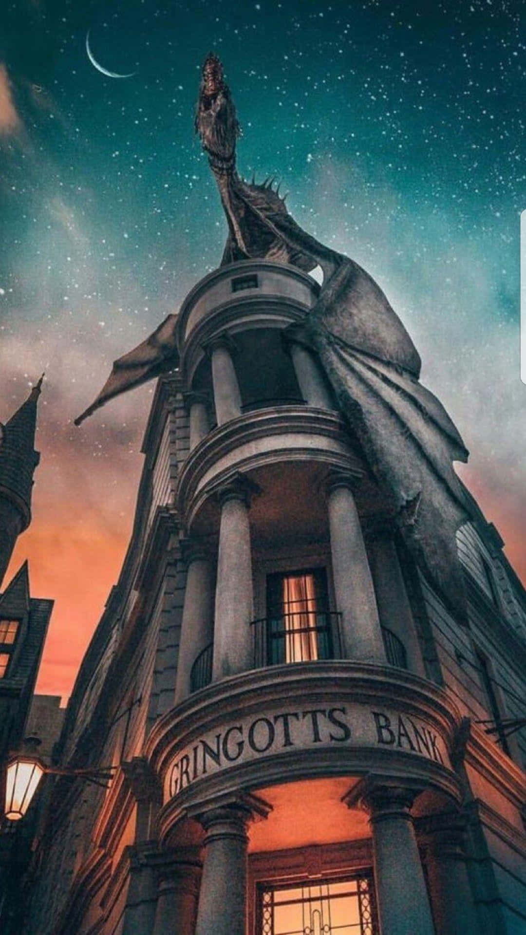 "Cùng Harry Potter bước vào hành trình kỳ diệu đầy mê hoặc và phiêu lưu" Hình nền