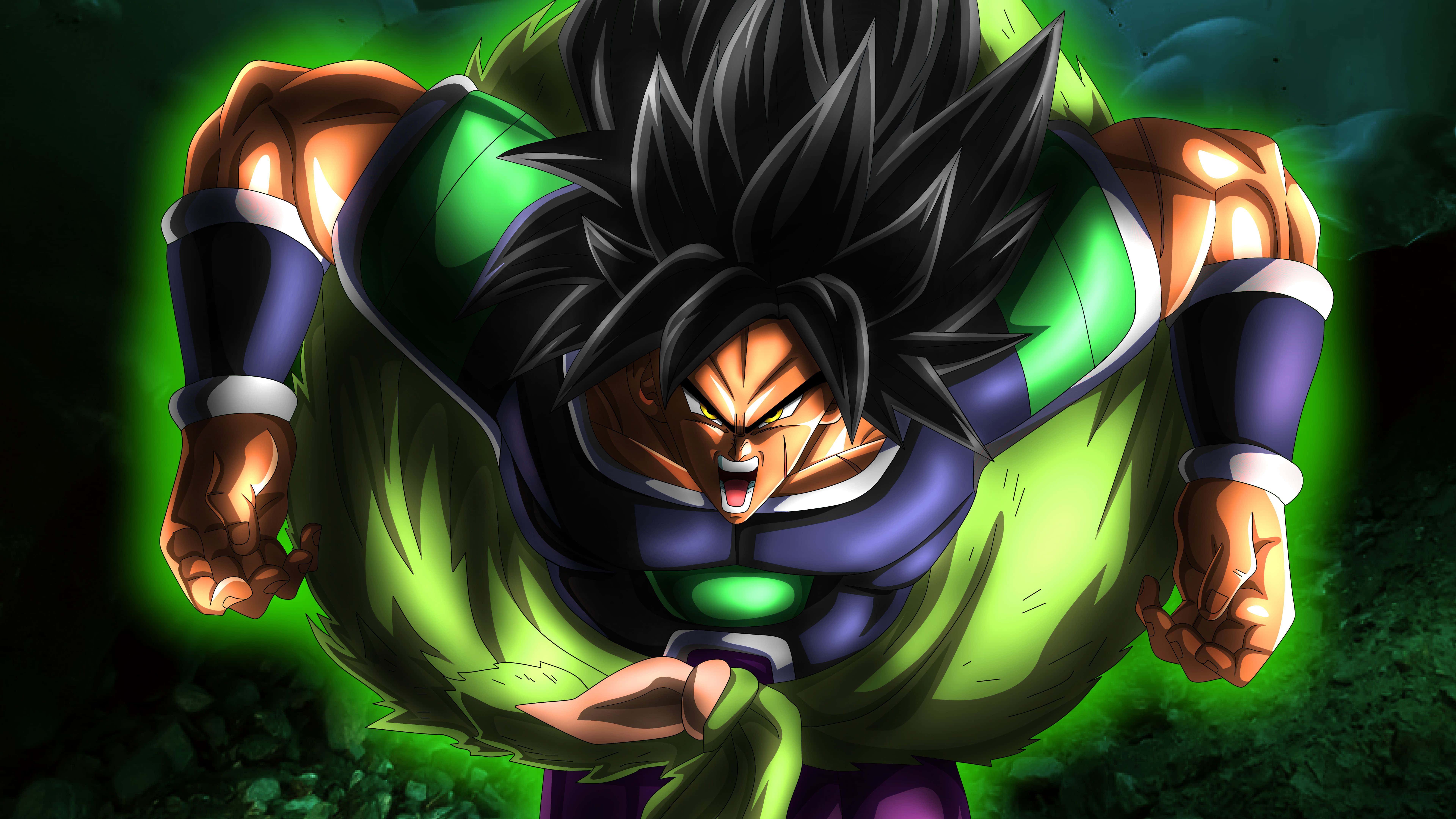 Cuộc chiến được mong đợi từ lâu giữa Goku và Broly đến trong Dragon Ball Super Broly Hình nền