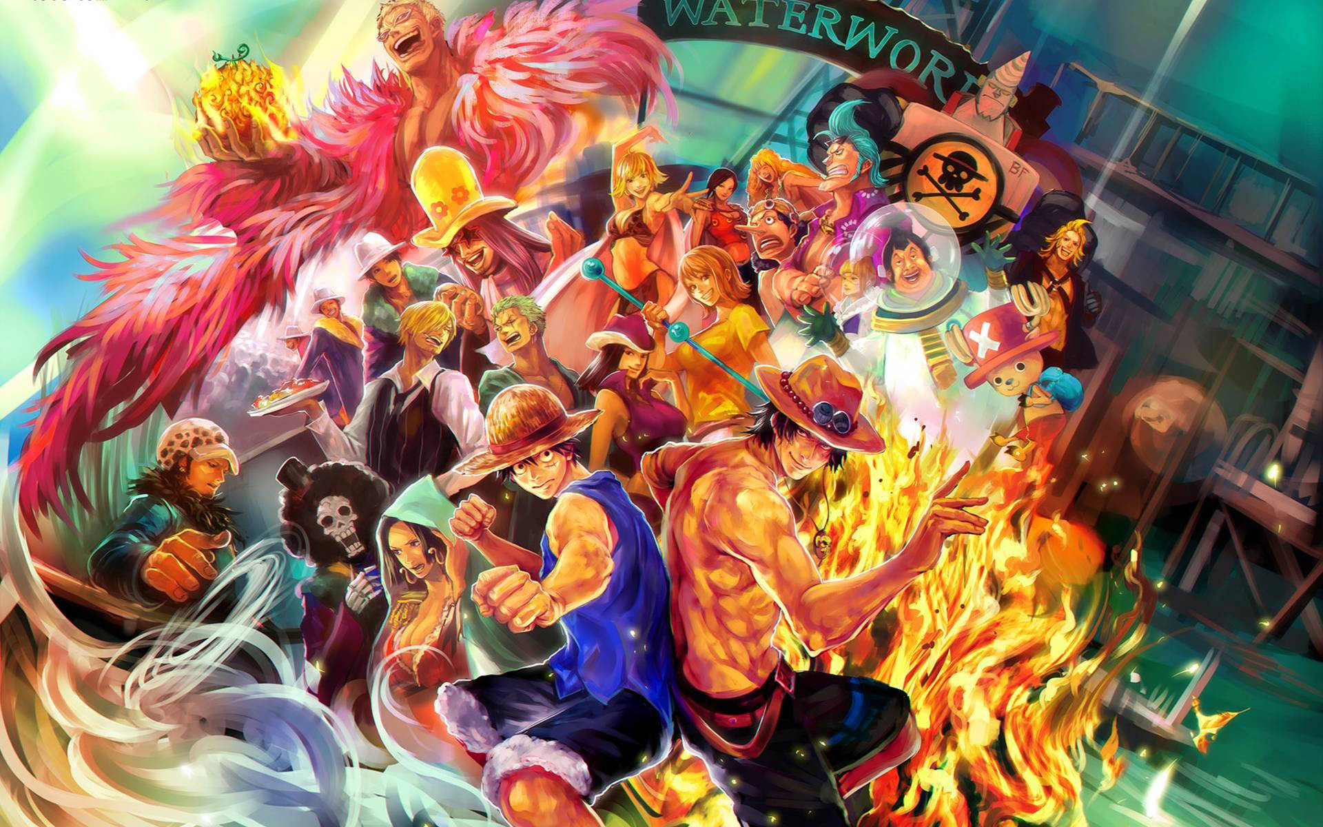Hình nền Fan Art Anime One Piece