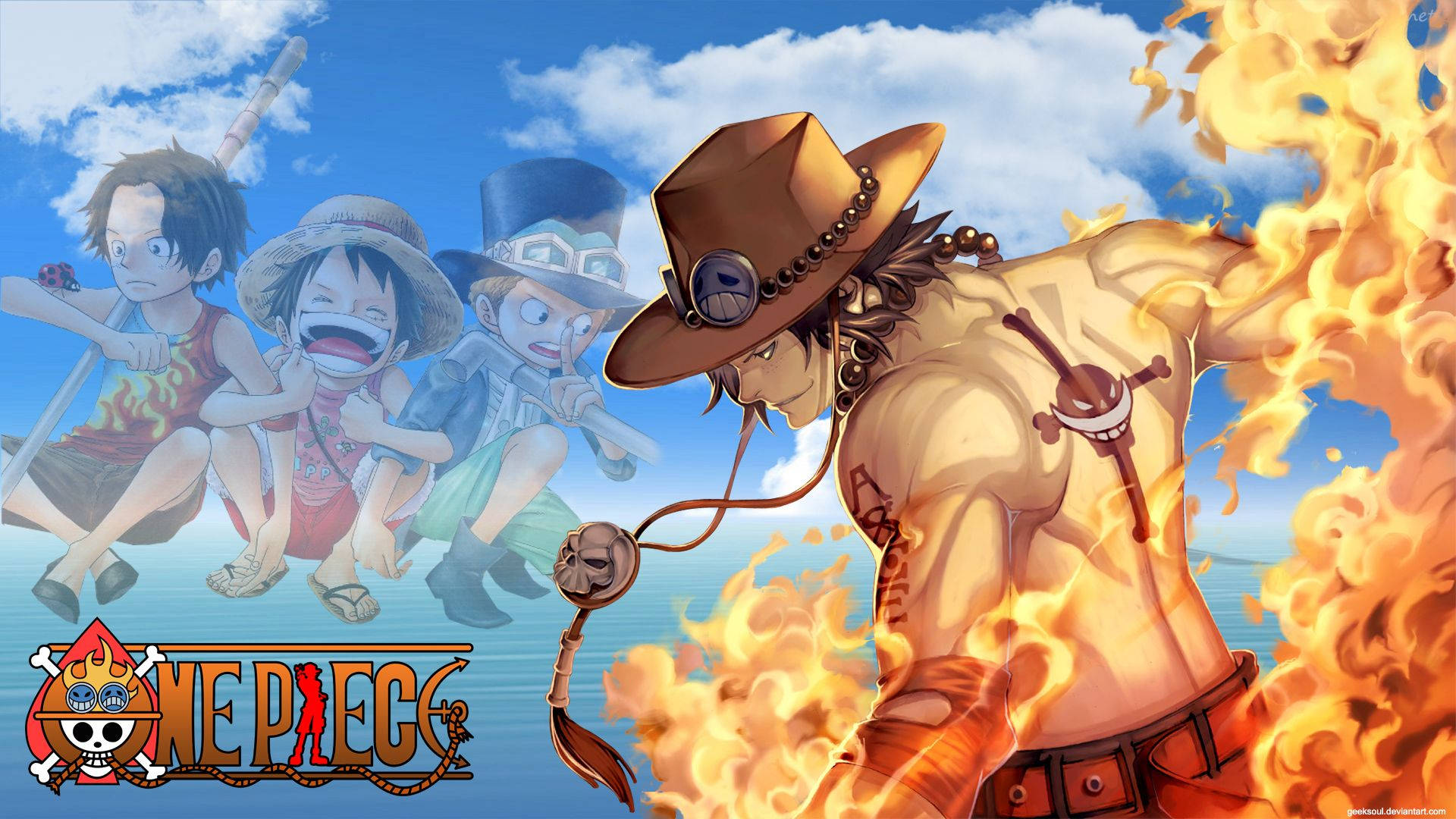 Cuộc Phiêu Lưu Trên Biển Của Băng One Piece Hình nền