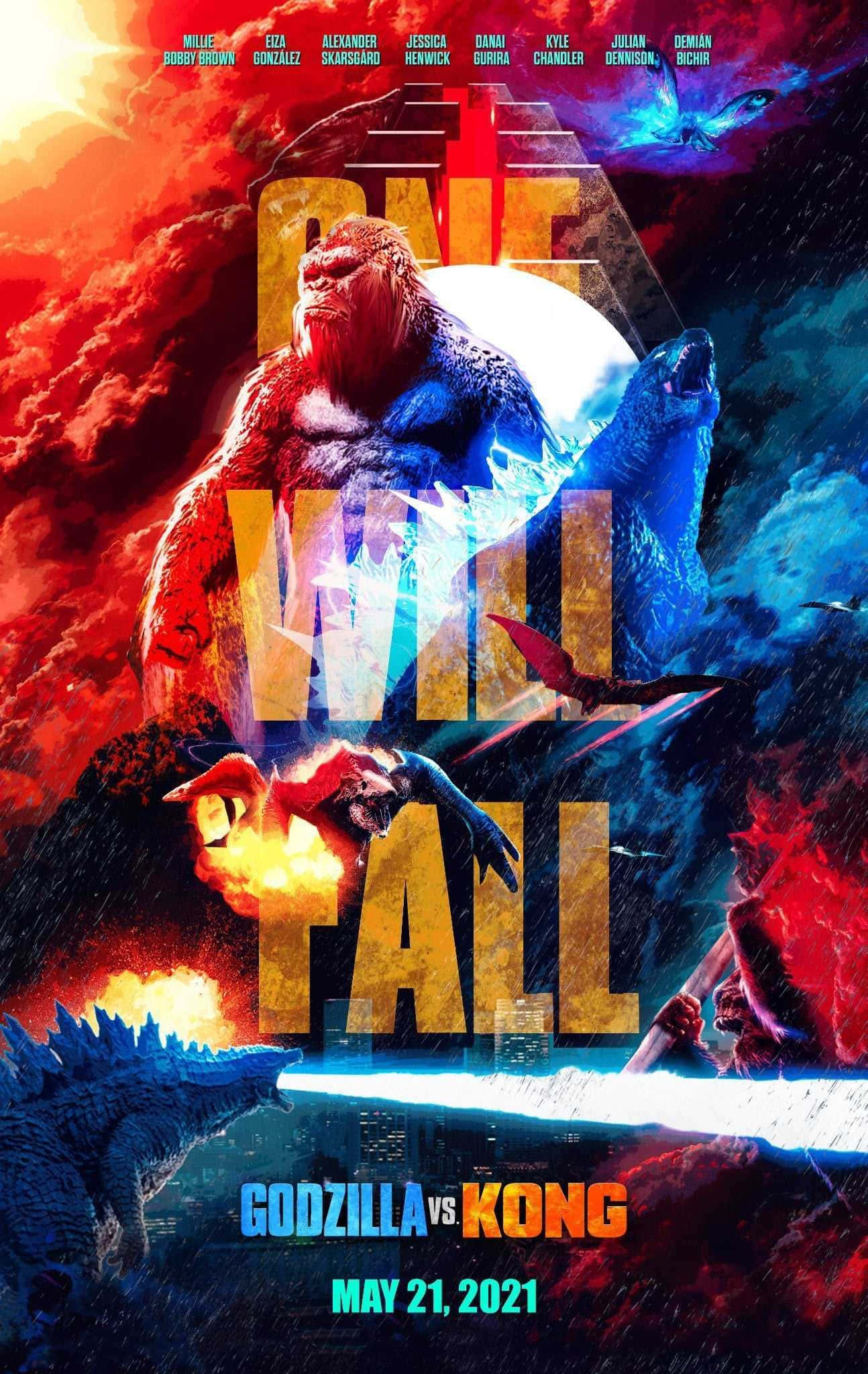 Cuộc đụng độ của các Titan: Godzilla Đấu Kong Hình nền