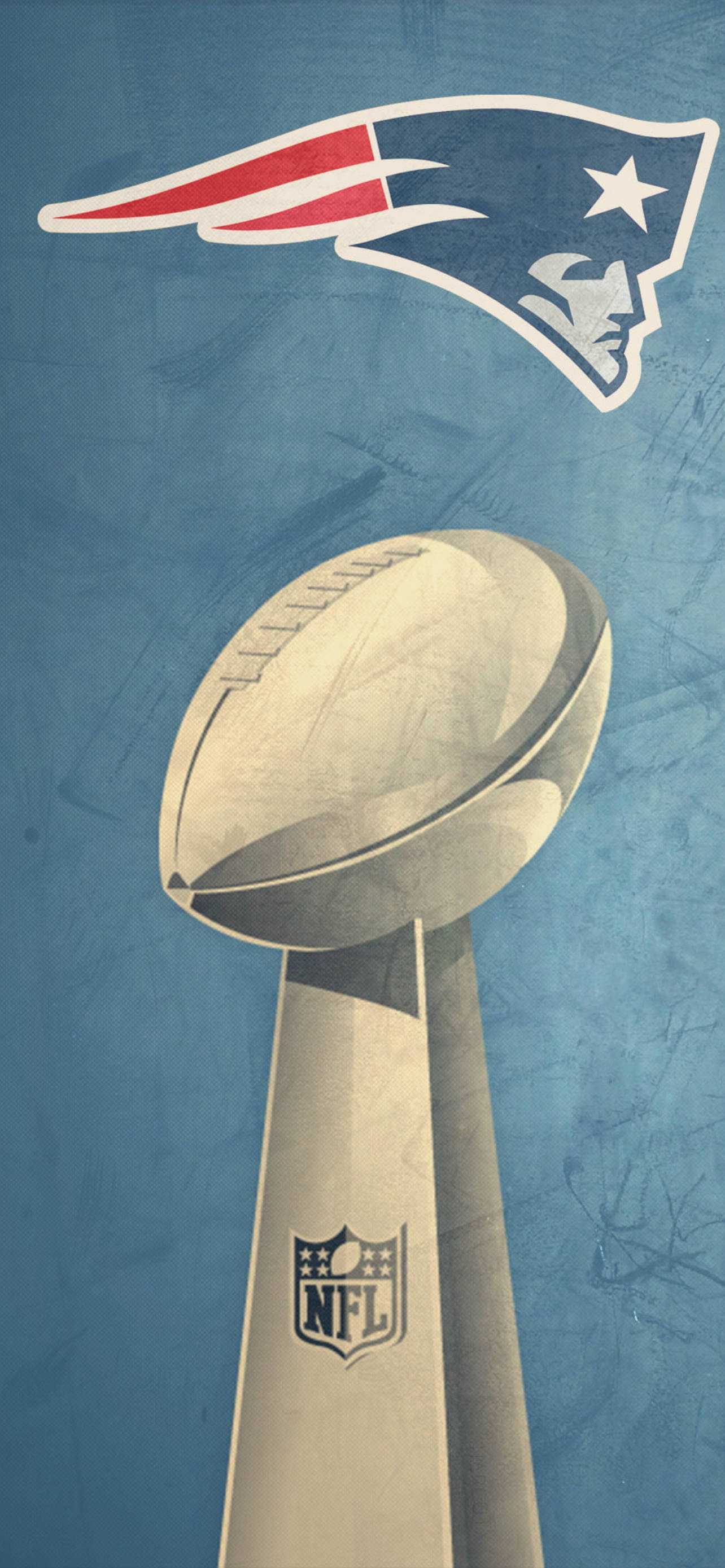 Cúp Super Bowl Và Đội Patriots Hình nền