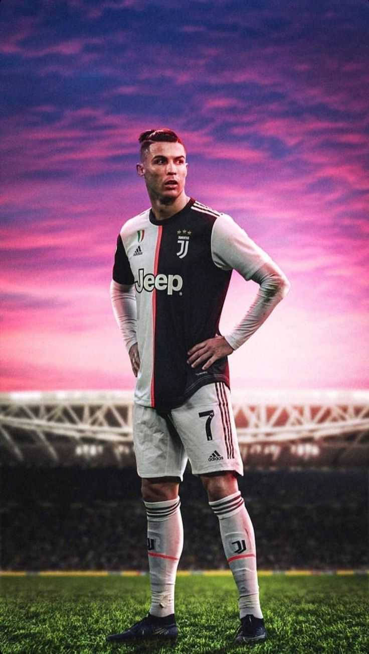 Cựu thành viên Juventus Ronaldo iPhone Hình nền