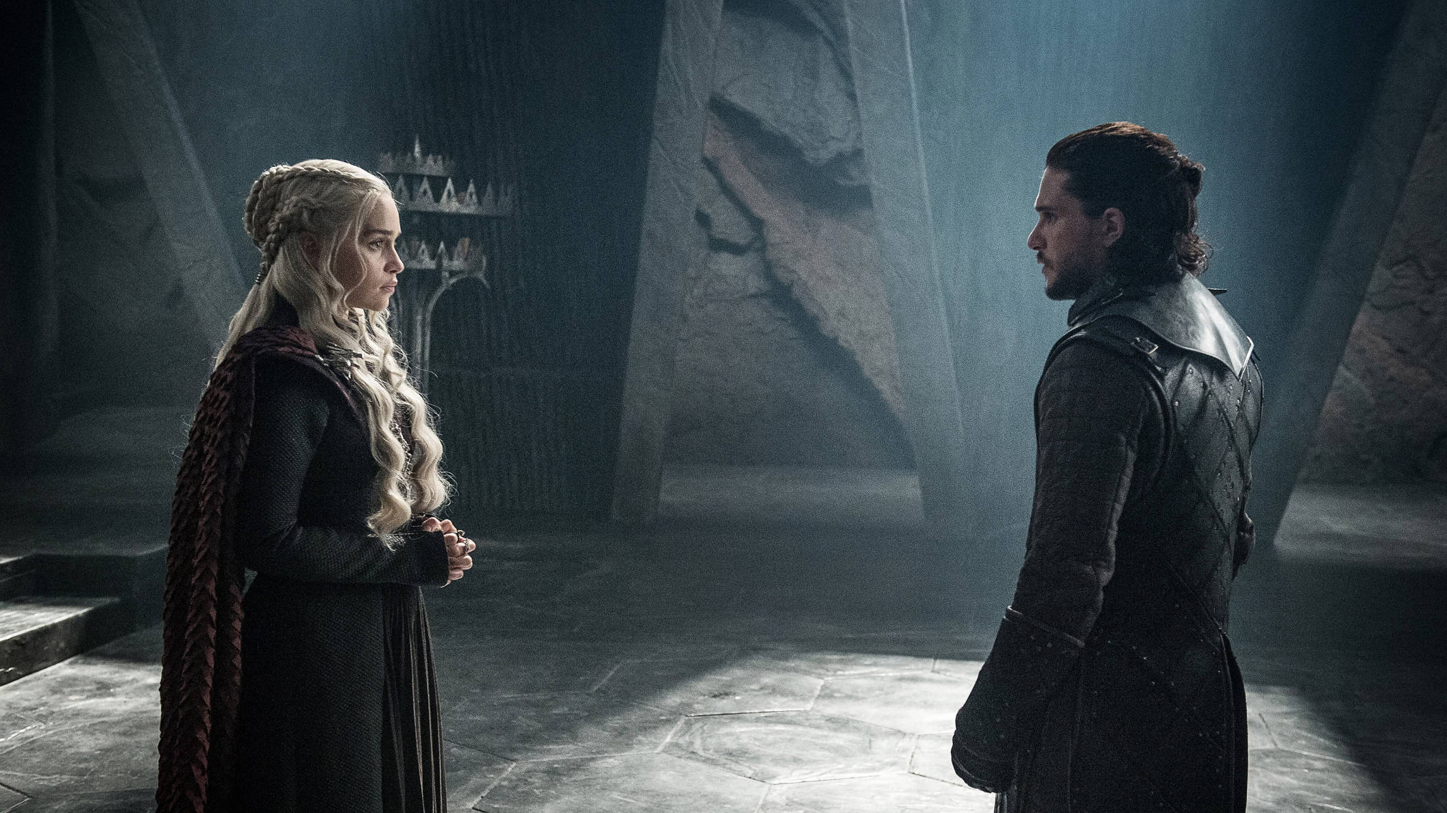 Daenerys nhìn chằm chằm Jon Snow trong Game of Thrones Hình nền