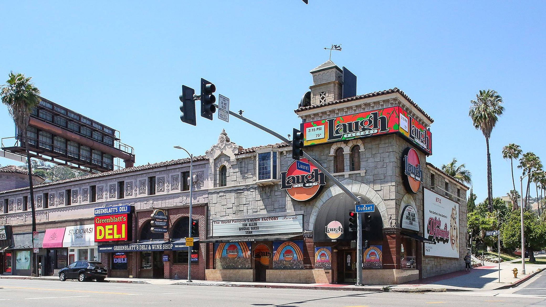 Đại lộ Sunset Laugh Factory Hình nền