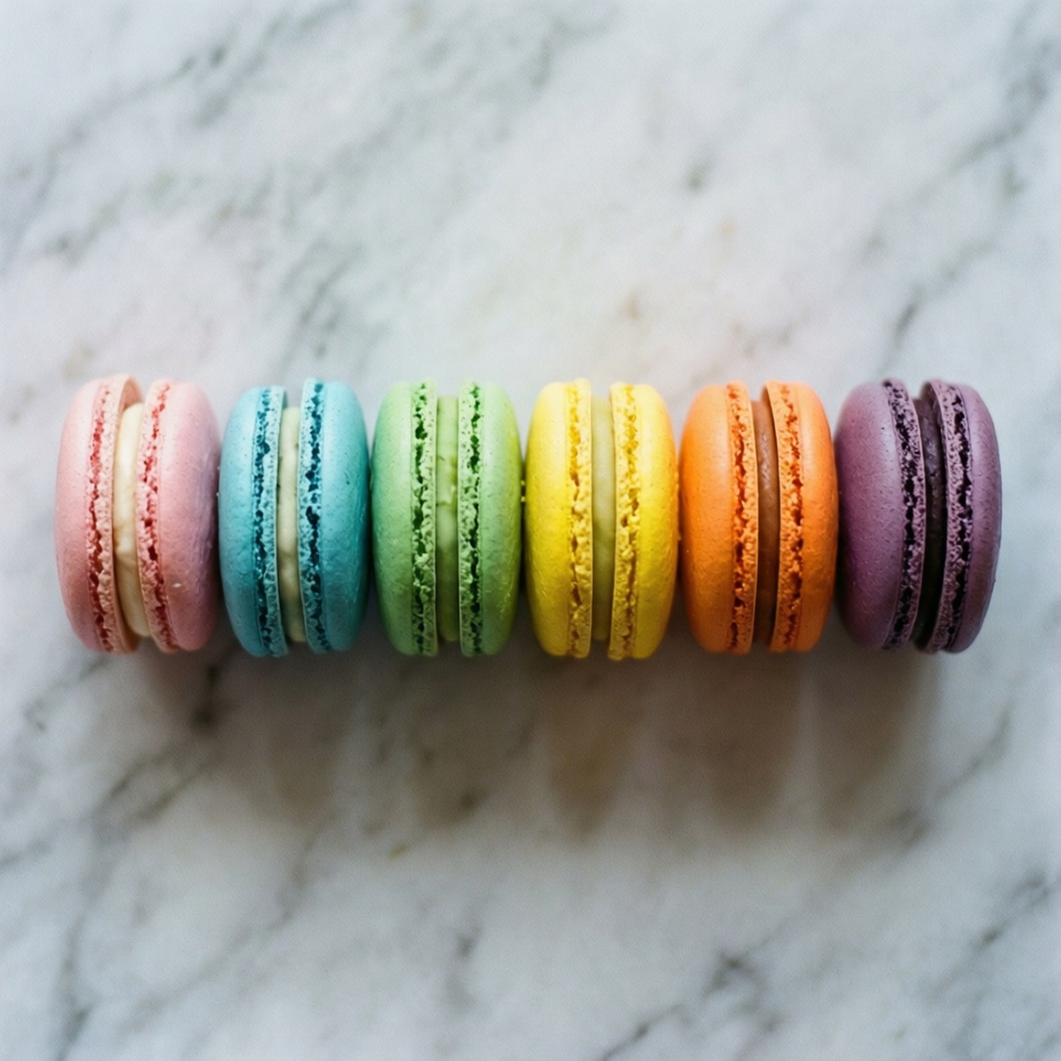 Dải Màu Macaron Cầu Vồng Hình nền