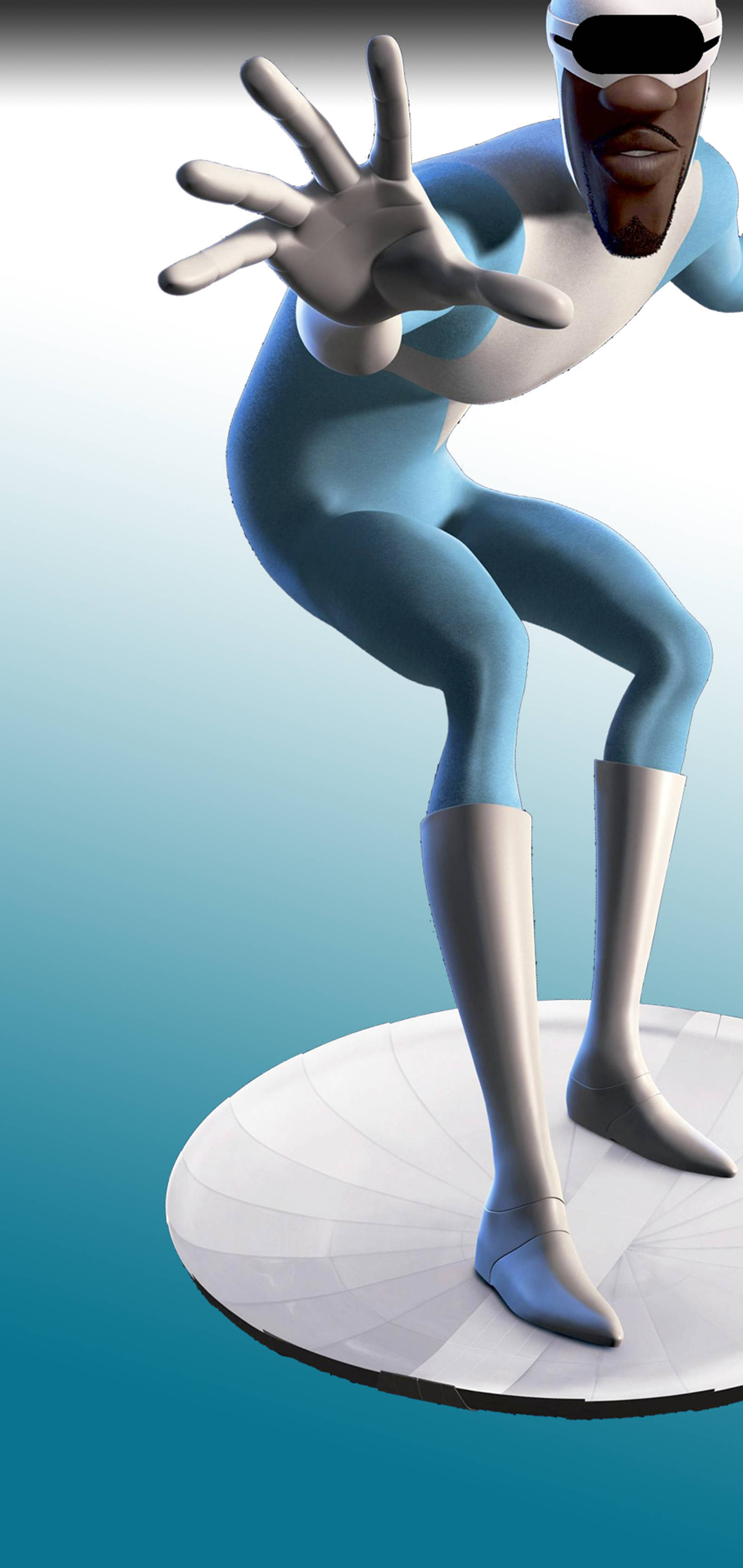 Dải Màu Xanh Frozone Hình nền
