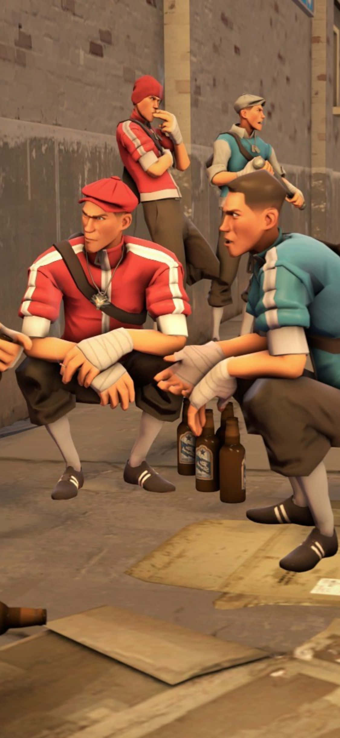 Đắm Mình Vào Team Fortress 2 Với Smartphone Chơi Game Đỉnh Cao Hình nền