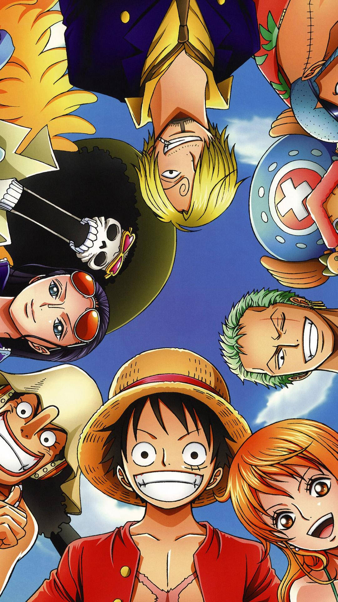 Dàn diễn viên One Piece mỉm cười Hình nền
