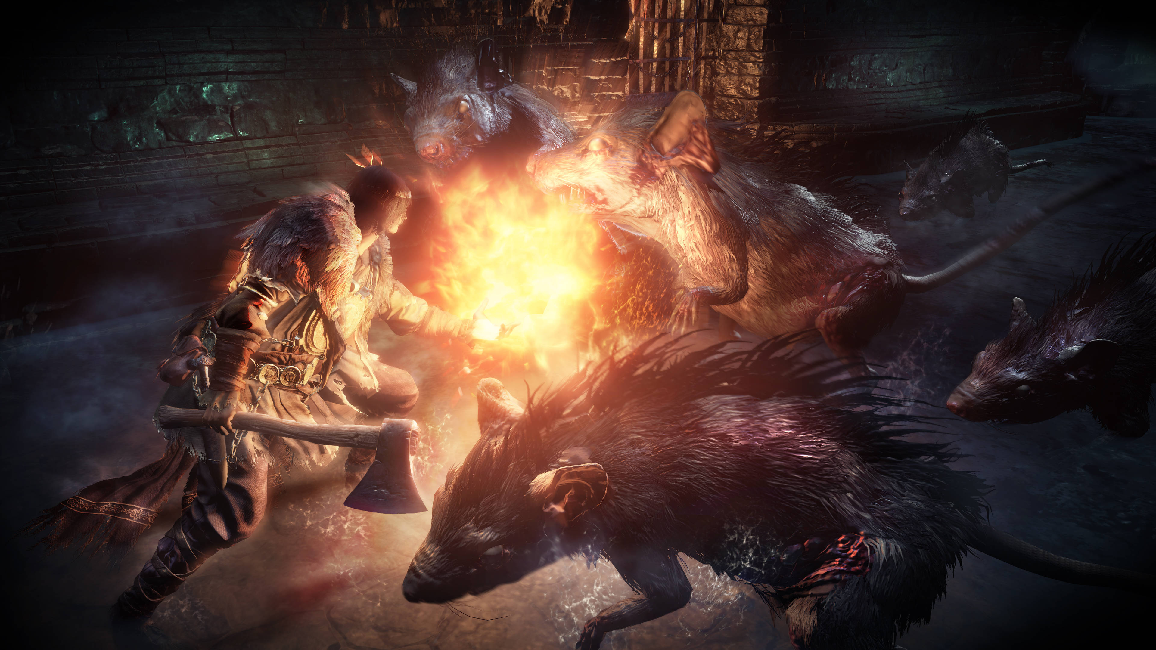 Dark Souls III Chuột Khổng Lồ Hình nền