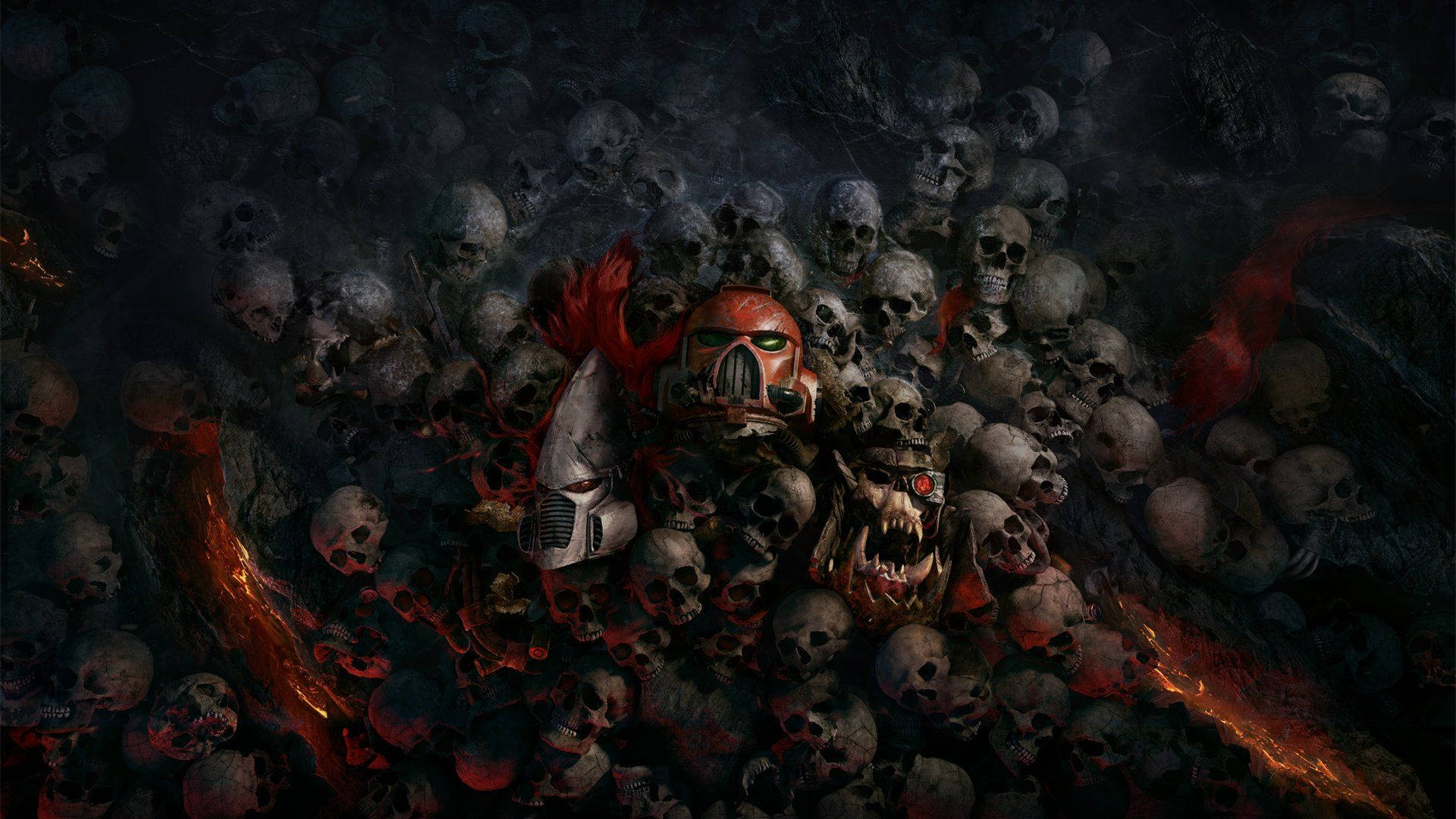 Đầu lâu Warhammer 40000 Dawn of War Hình nền