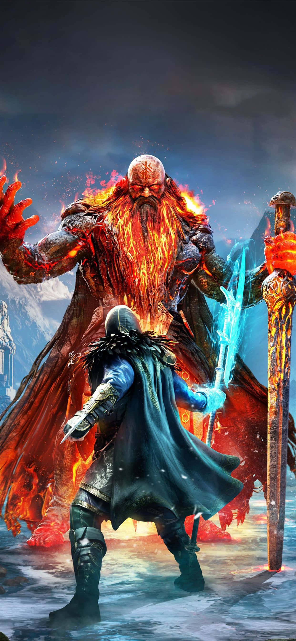 Bình Minh Ragnarok iPhone Xs Max Assassin's Creed Valhalla Nền Hình nền