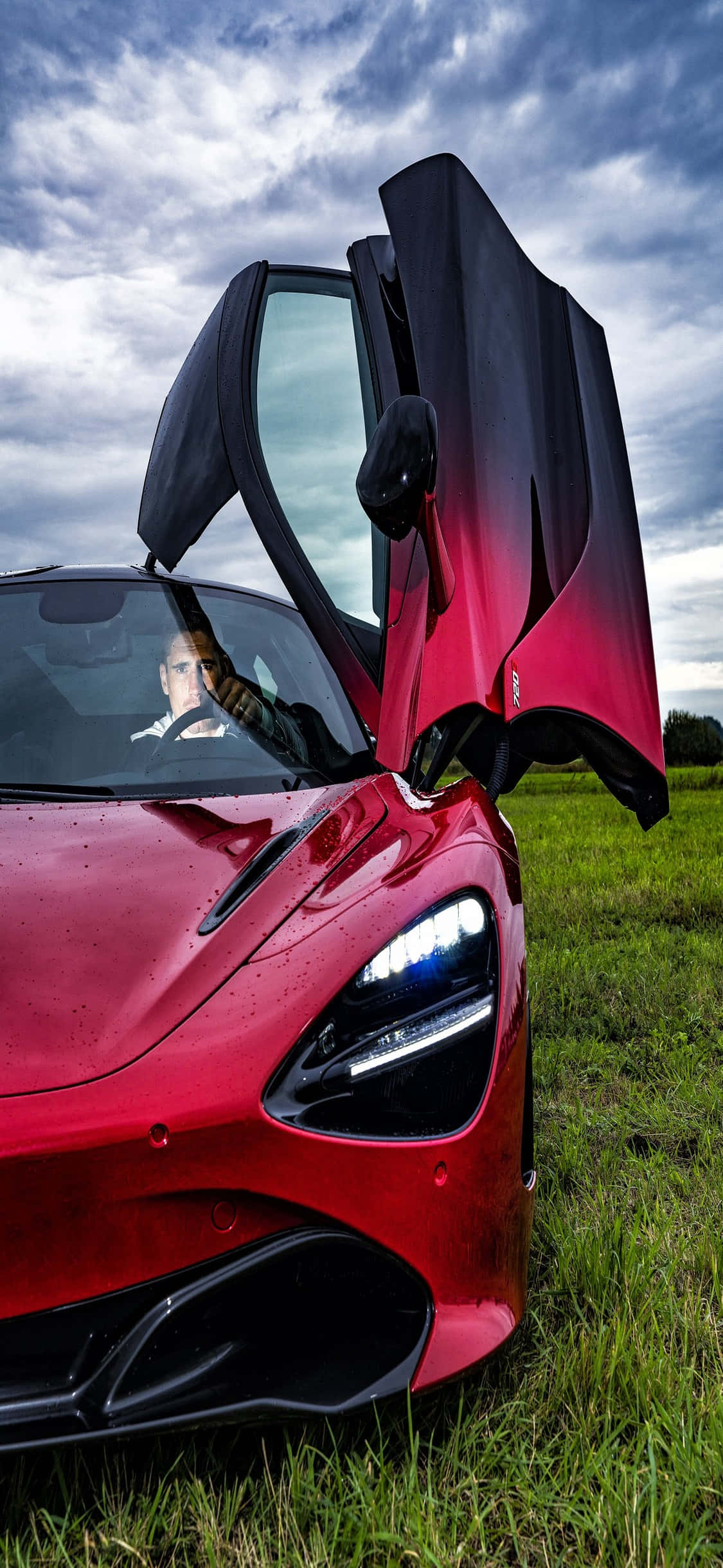 Xứng Đôi! iPhone X và Mclaren 720s. Hình nền