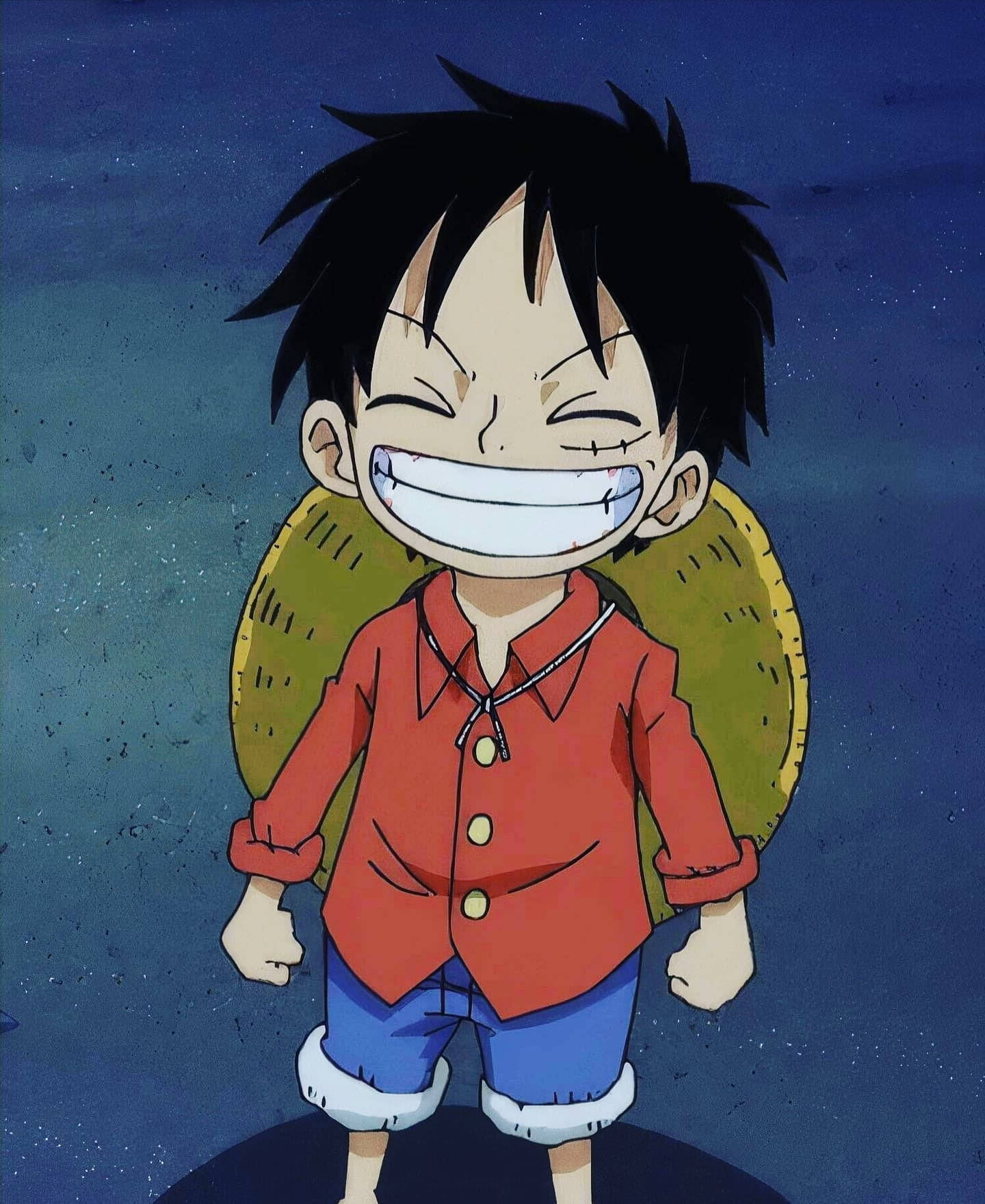 Dễ Thương Luffy Trẻ Trung Phong Cách Hình nền