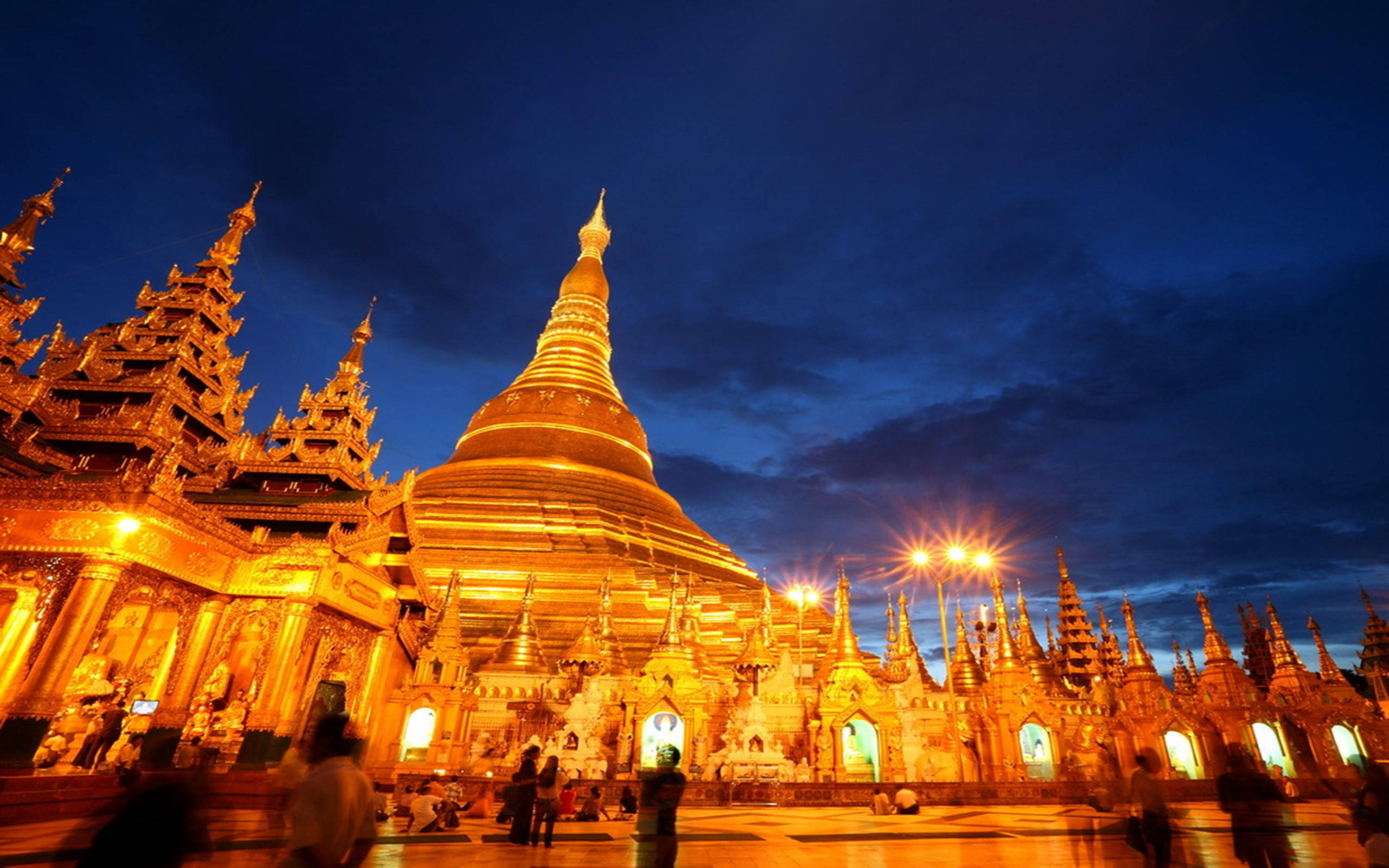 Điểm Du Lịch Yangon Hình nền