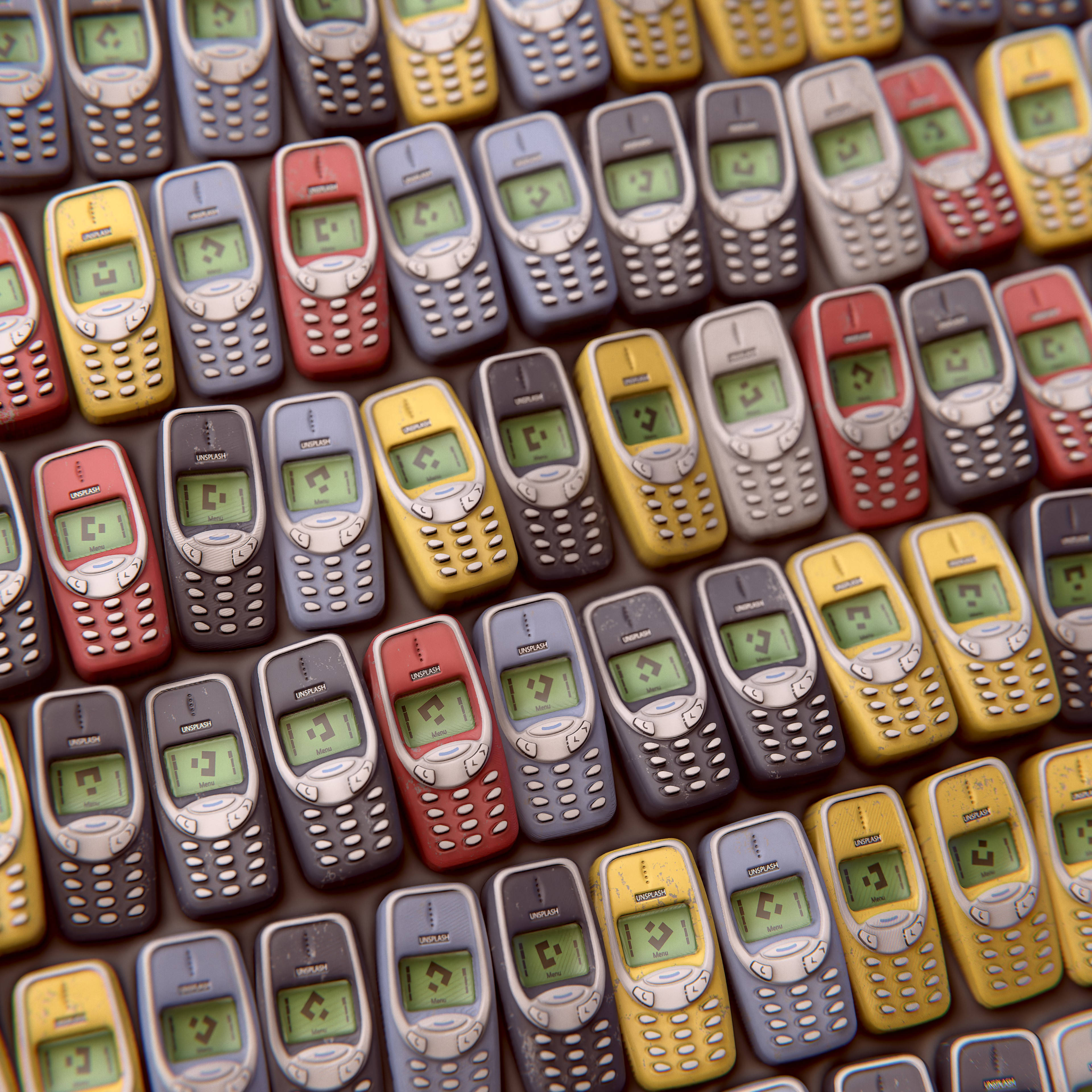 Điện thoại bàn phím Nokia 3310 Hình nền