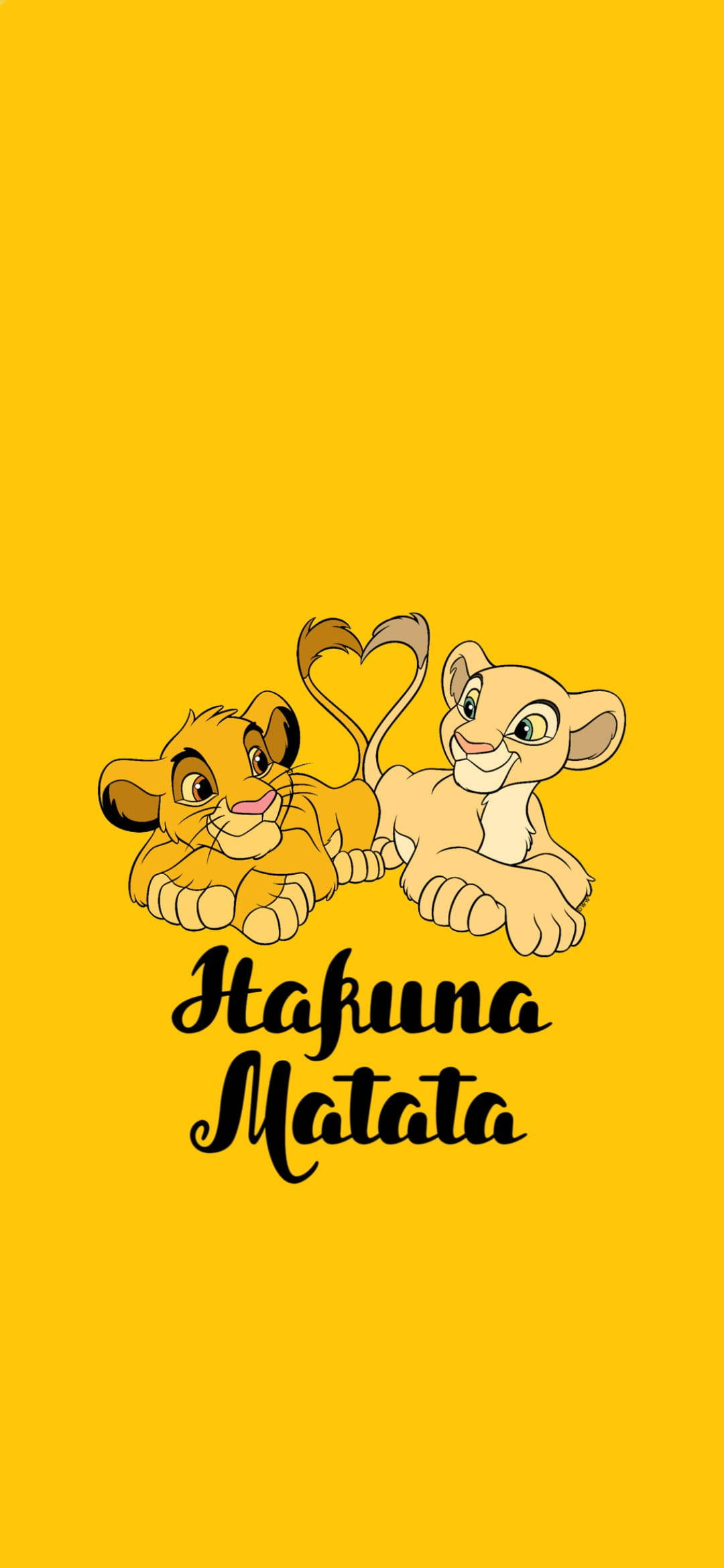 Điện thoại Sư tử Hakuna Matata Hình nền