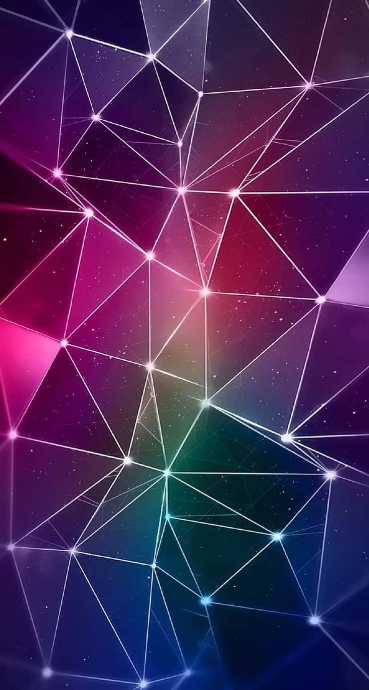 Điện thoại trừu tượng đường nét HD Hình nền