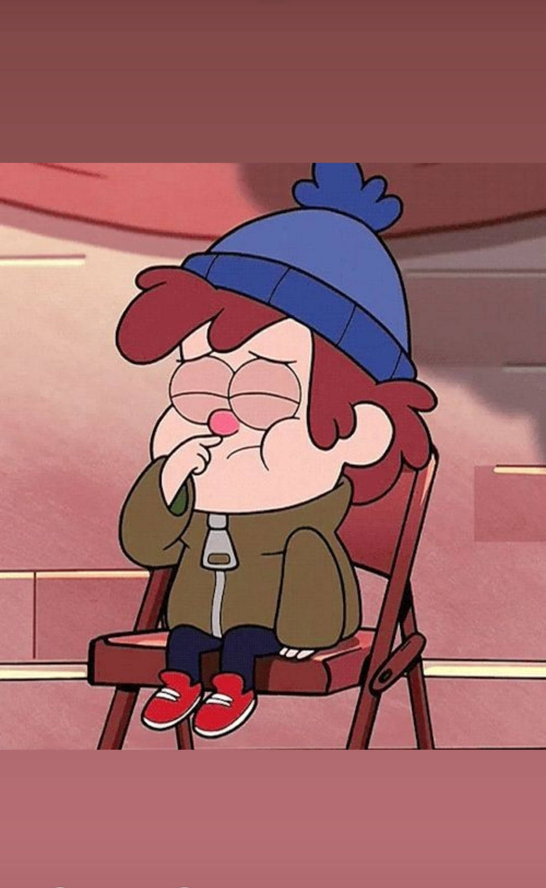 Dipper Pines Sổ Mũi Hoa Hồng Hình nền