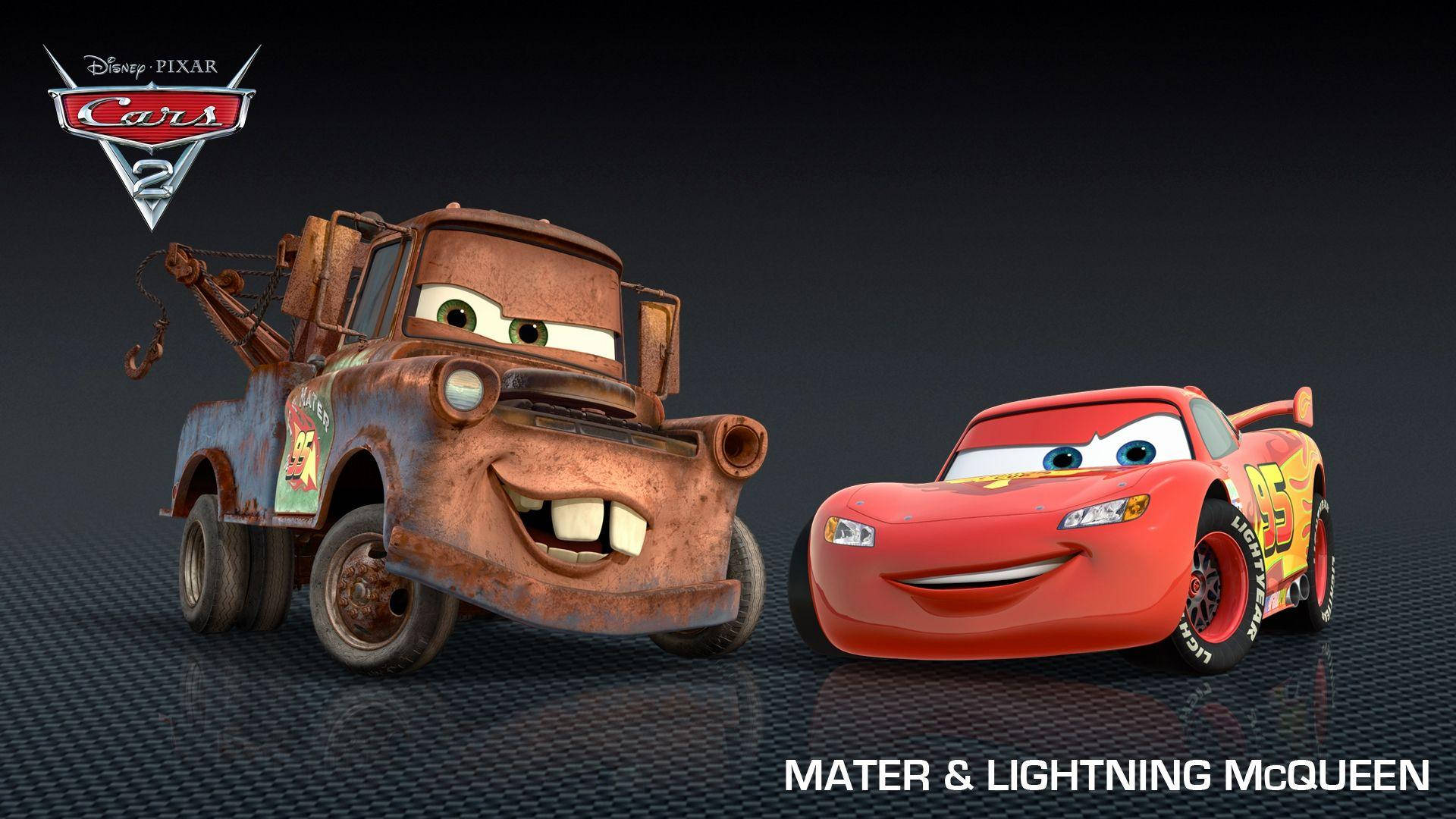 Disney 1920x1080 HD Vua xe hơi Lightning McQueen Và Mater — Xe hơi Hình nền