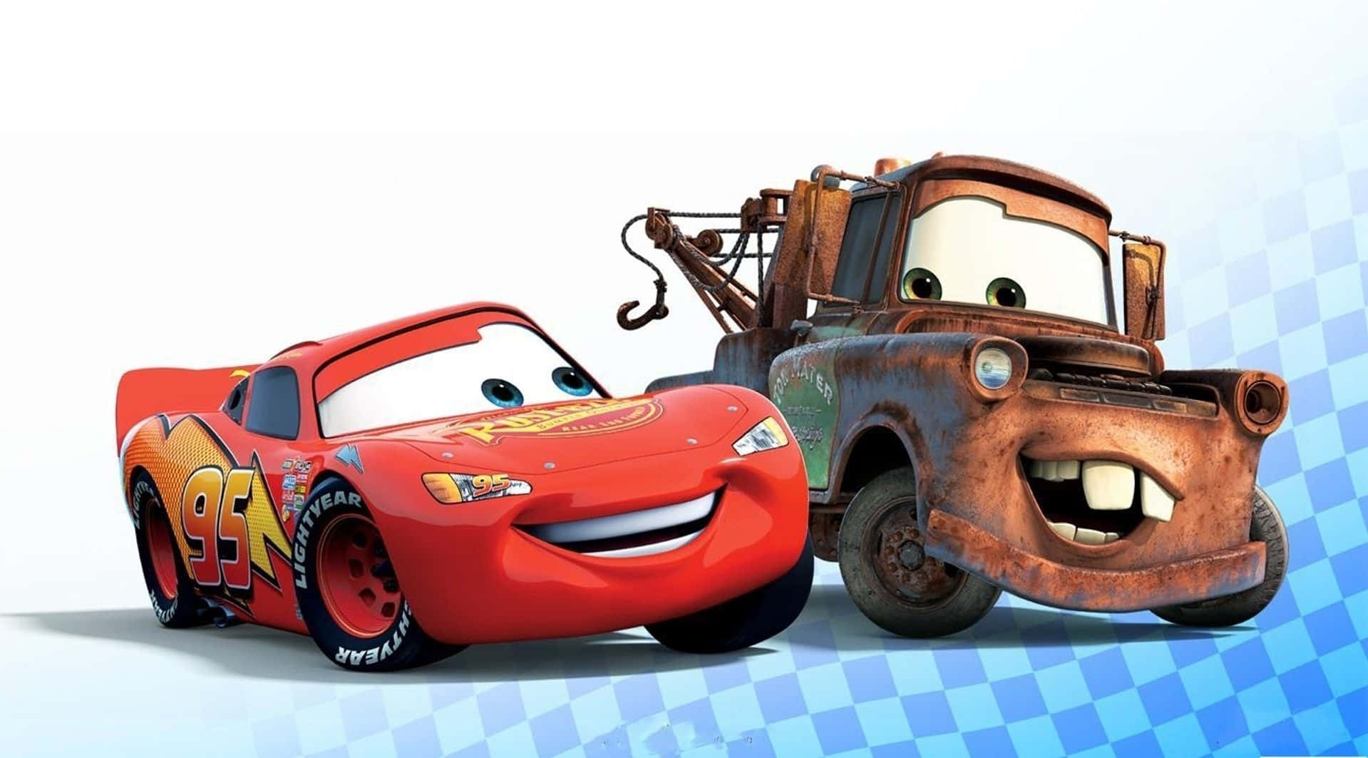 Disney Cars - Lightning McQueen và McQueen Hình nền