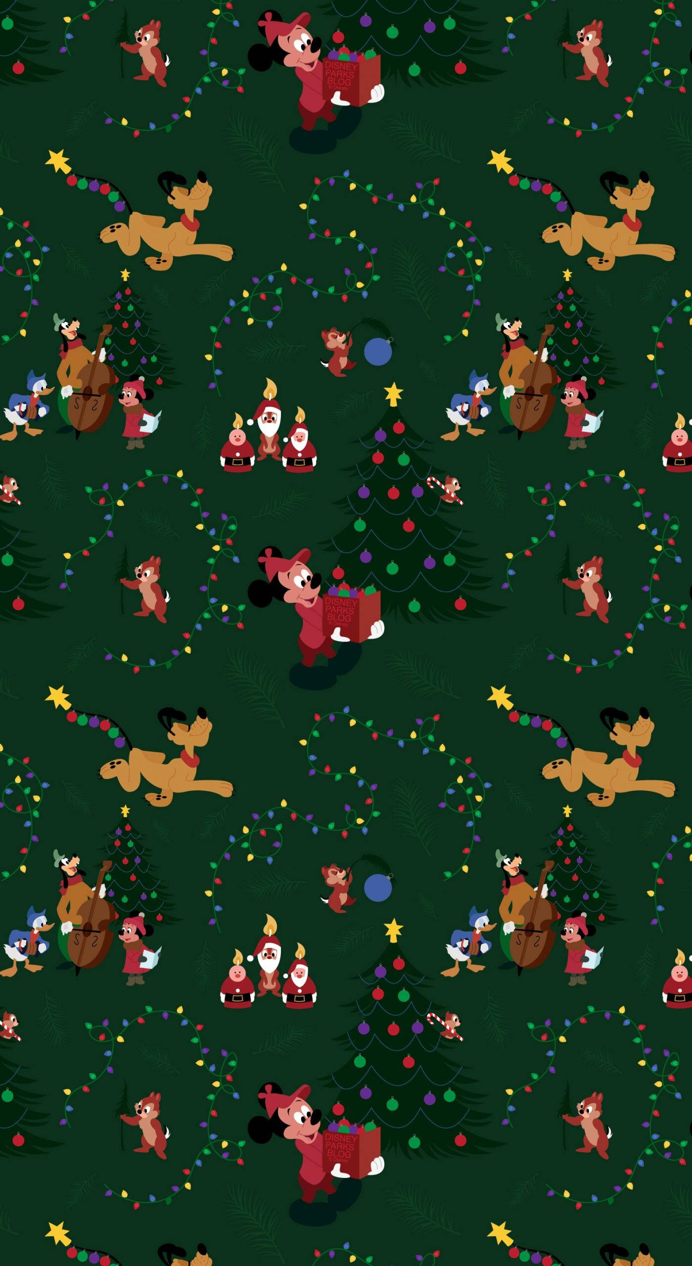 Disney Giáng Sinh iPhone Mickey Mouse Clubhouse Hình nền