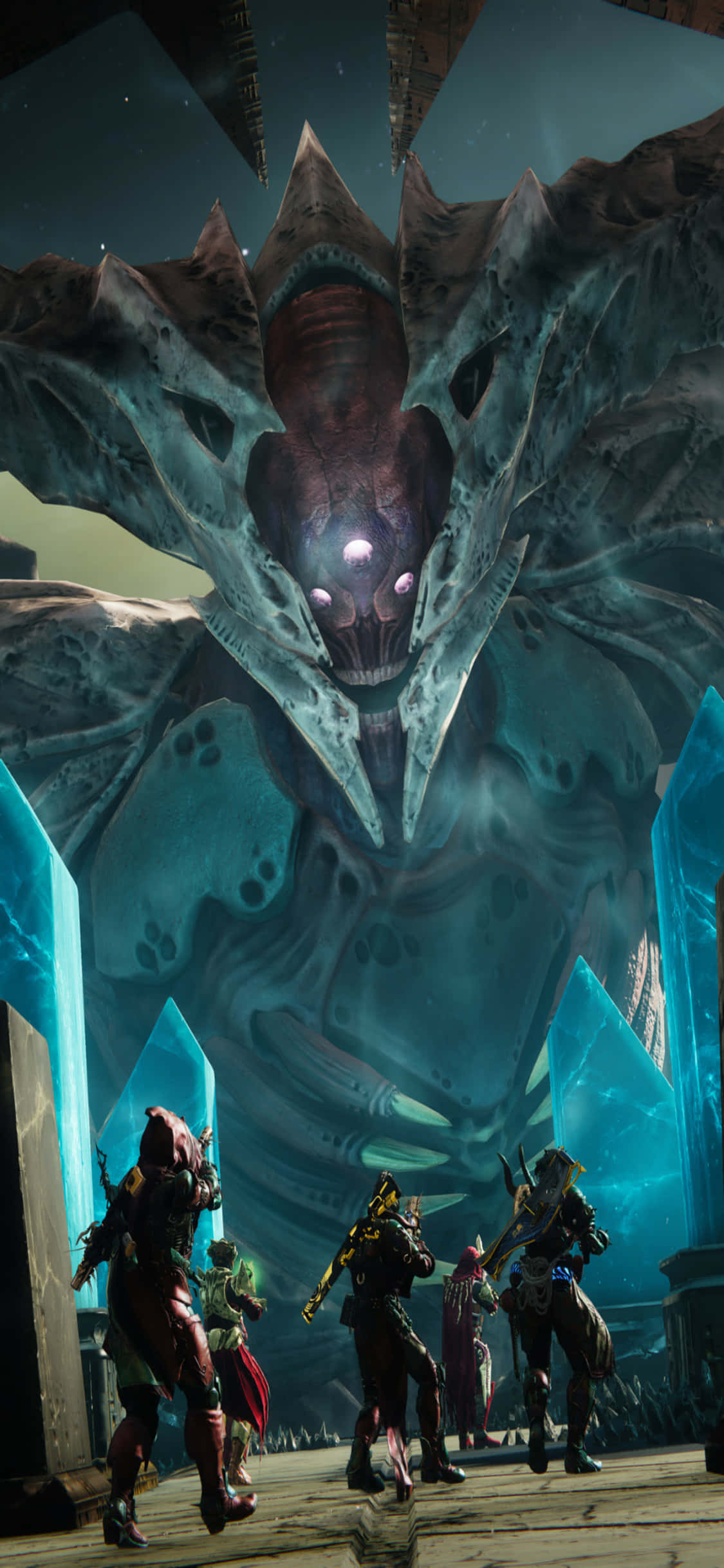 Đồ họa Destiny 2 trên iPhone XS Hình nền