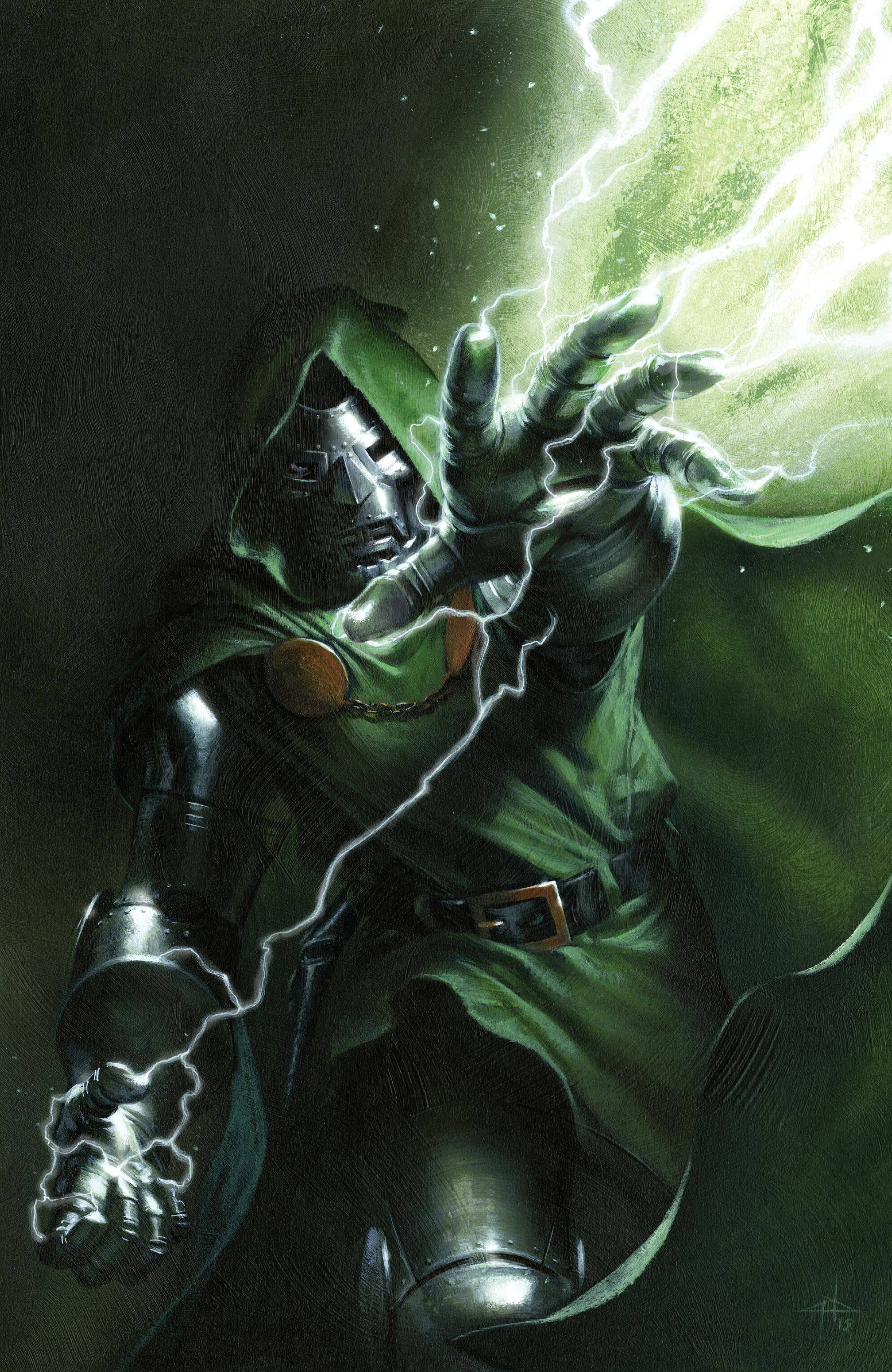 Doctor Doom Phóng Tia Chớp Hình nền