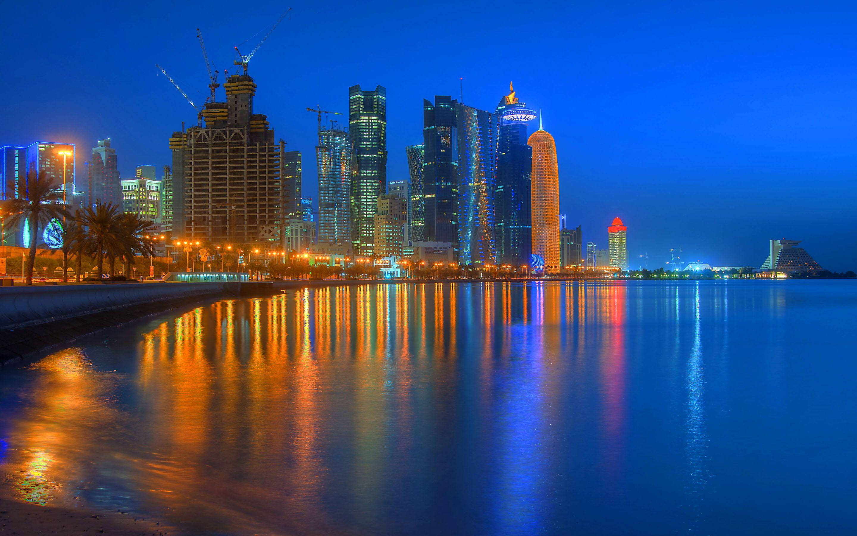 Doha Corniche Qatar Hình nền