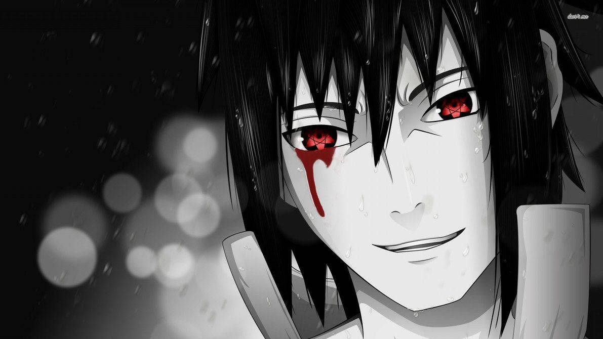 Đôi Mắt Sharingan của Sasuke Uchiha Hình nền