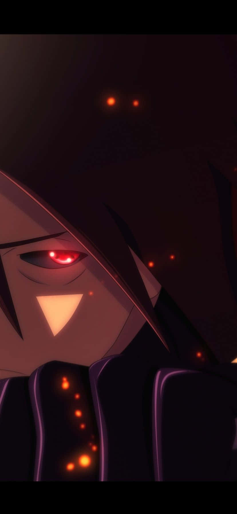 Đôi mắt Sharingan đỏ rực thẩm mỹ của Madara Hình nền