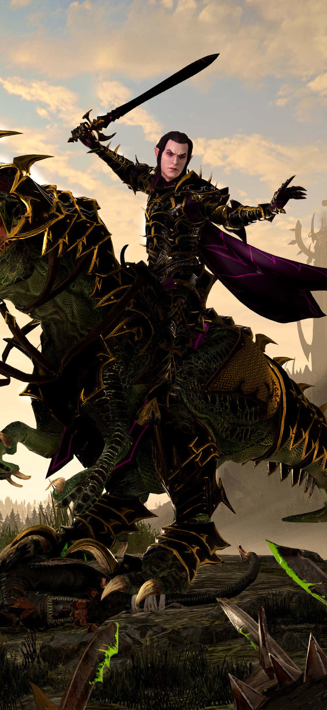 Đối mặt với Total War trên iPhone X của bạn với Total War Warhammer! Hình nền