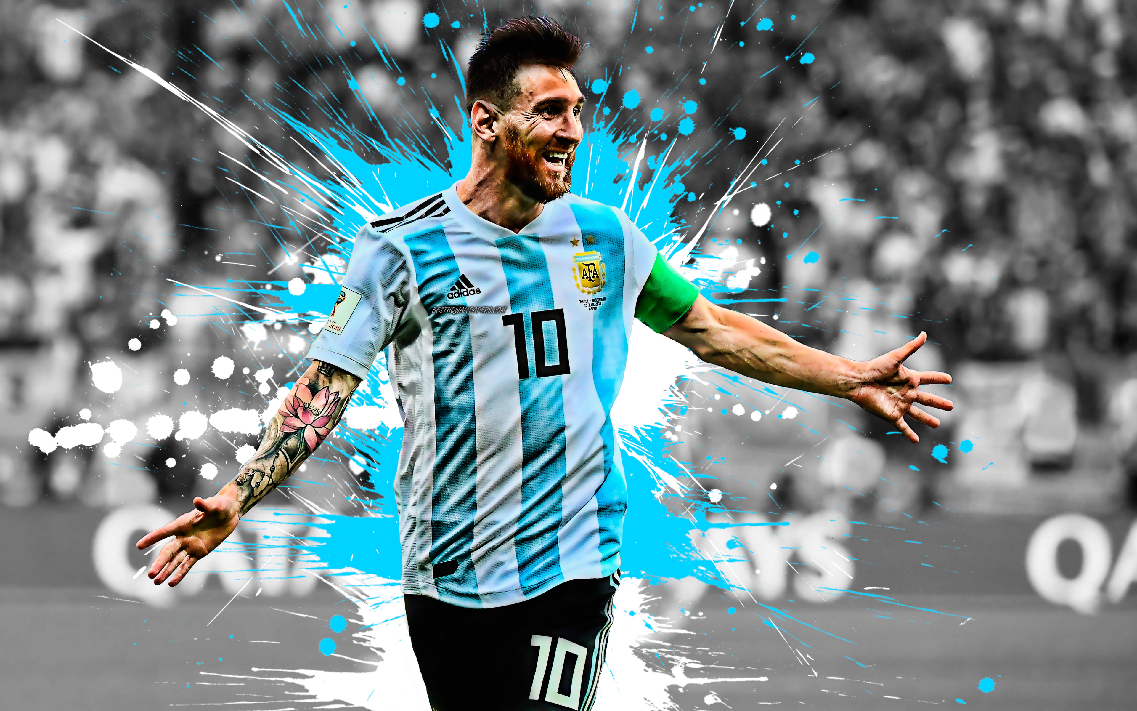 Đội tuyển bóng đá Argentina Messi Fanart Hình nền