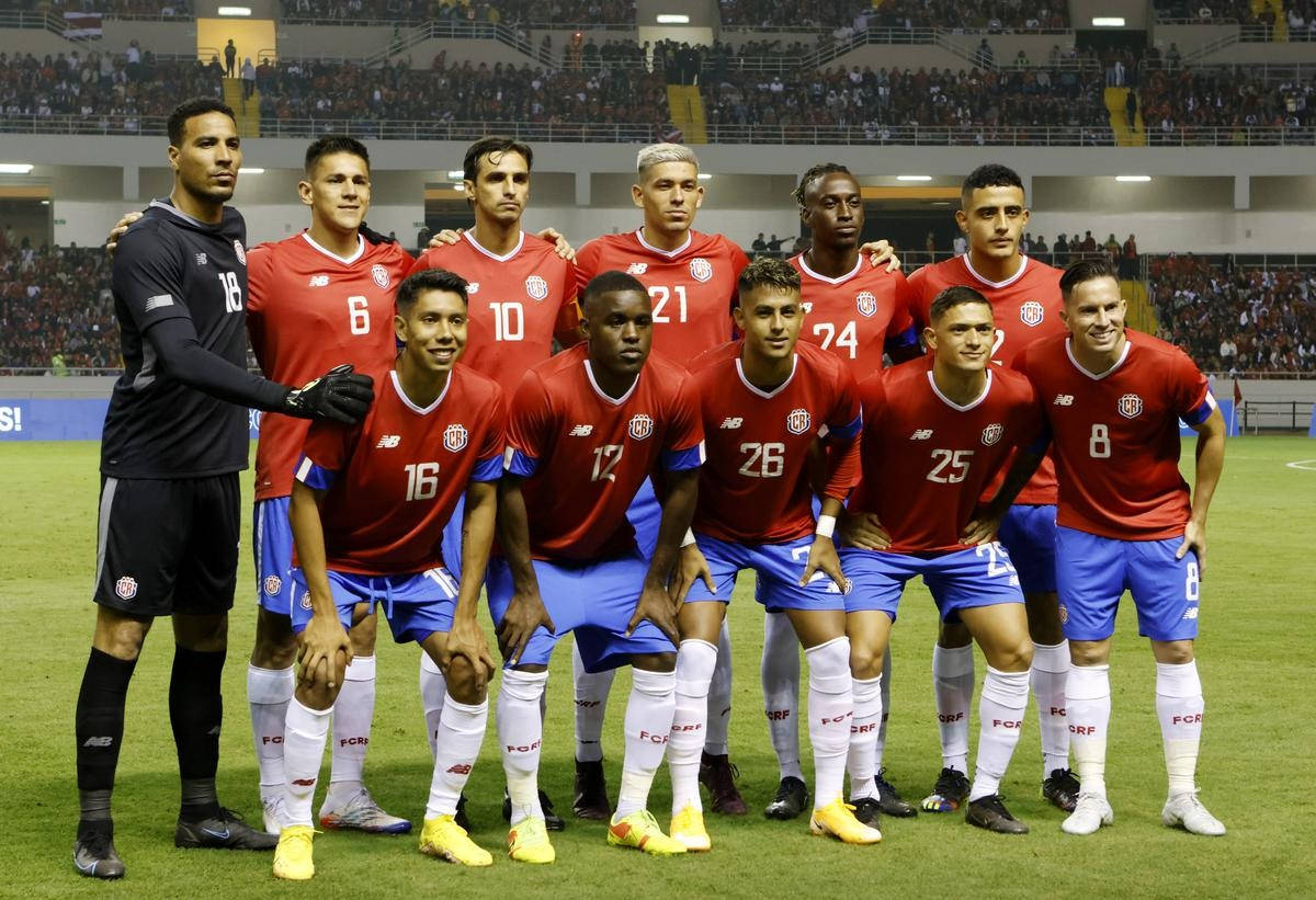 Đội tuyển bóng đá quốc gia Costa Rica giao hữu 2022 Hình nền