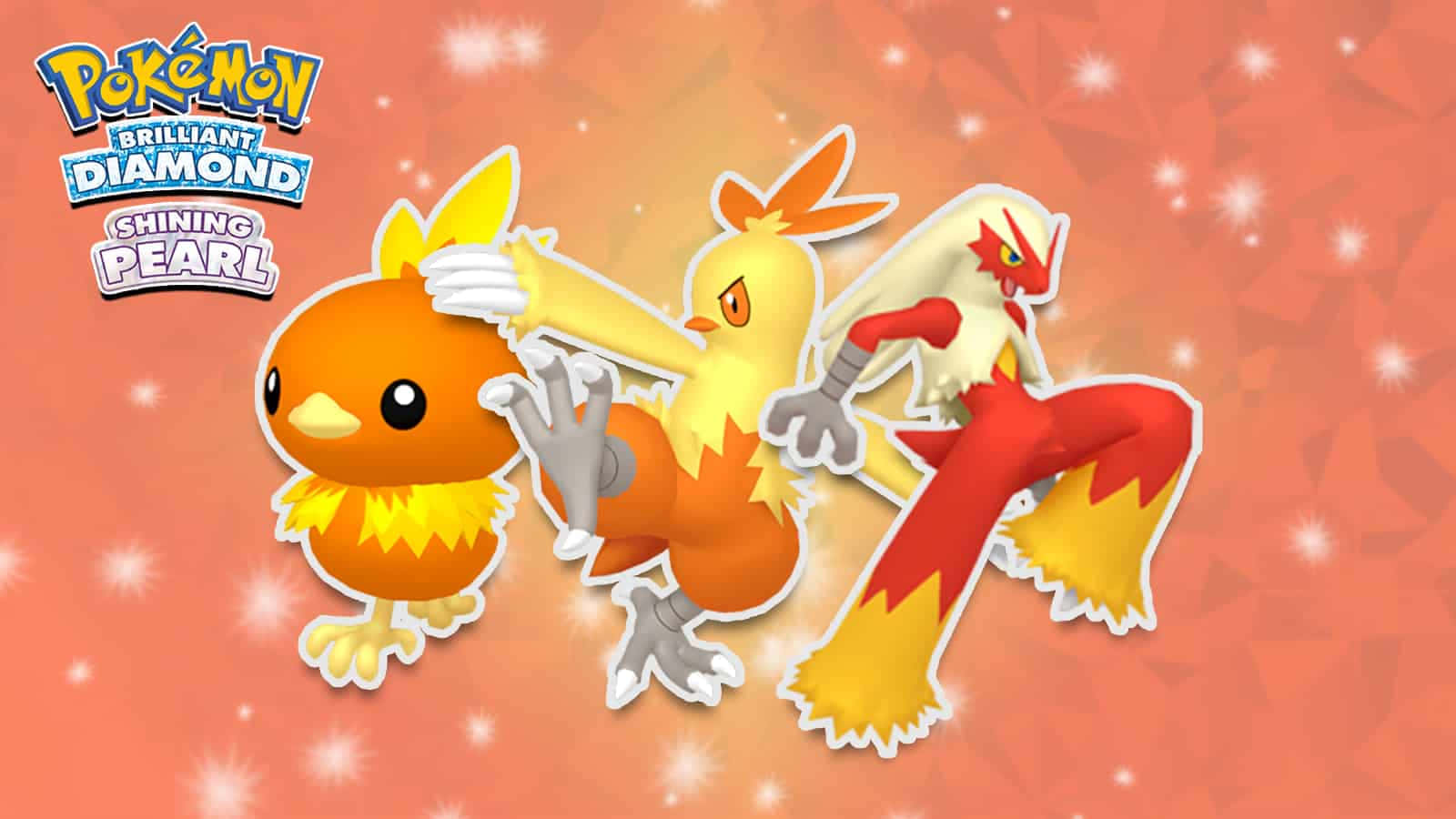 Dòng Combusken BDSP Hình nền