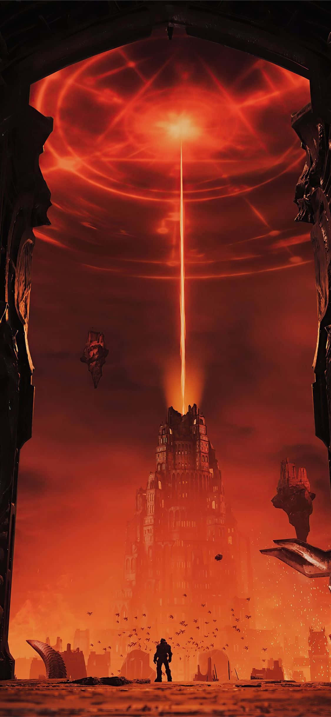 Doom Slayer hành động trong Doom Eternal Hình nền